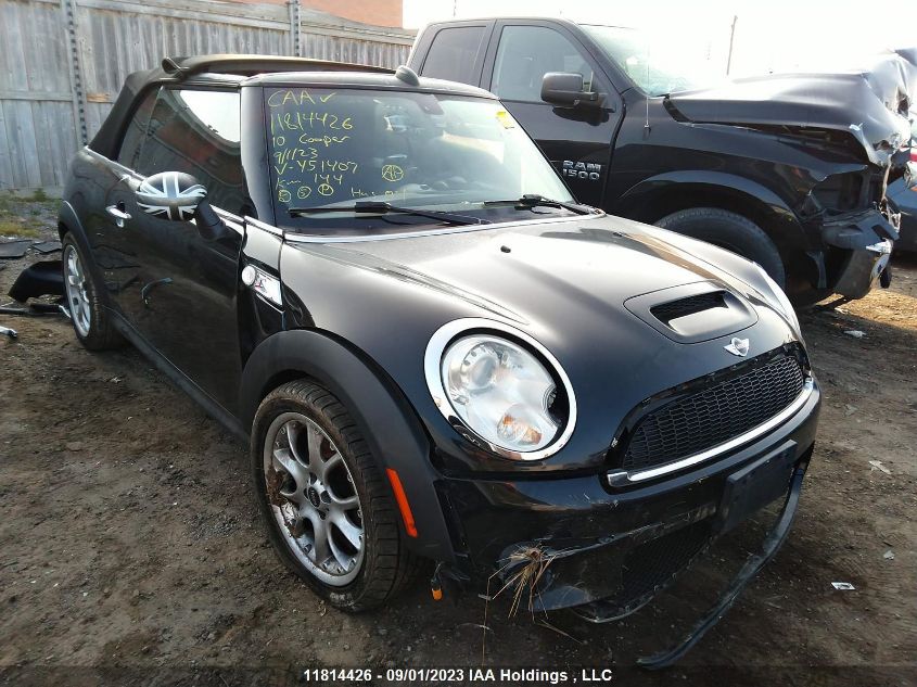 MINI COOPER 2010 wmwms3c57aty51407