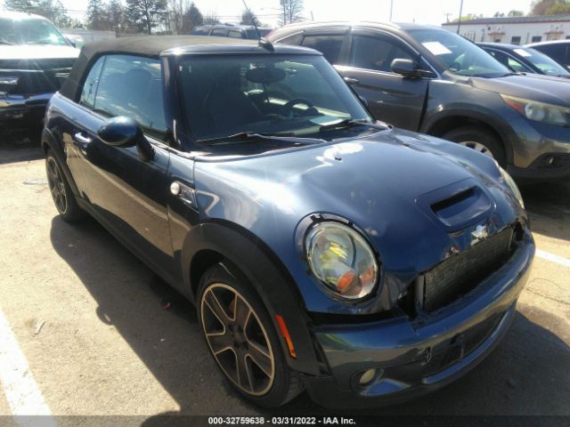 MINI COOPER CONVERTIBLE 2010 wmwms3c58aty08940