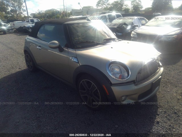 MINI COOPER CONVERTIBLE 2010 wmwms3c5xaty08941