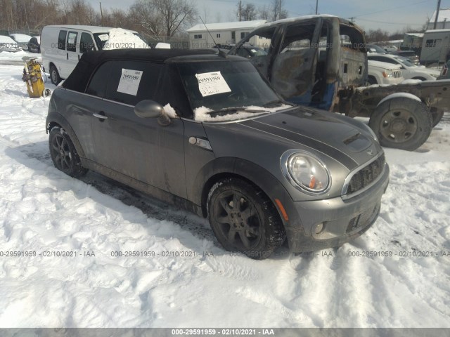 MINI COOPER CONVERTIBLE 2010 wmwms3c5xaty51479