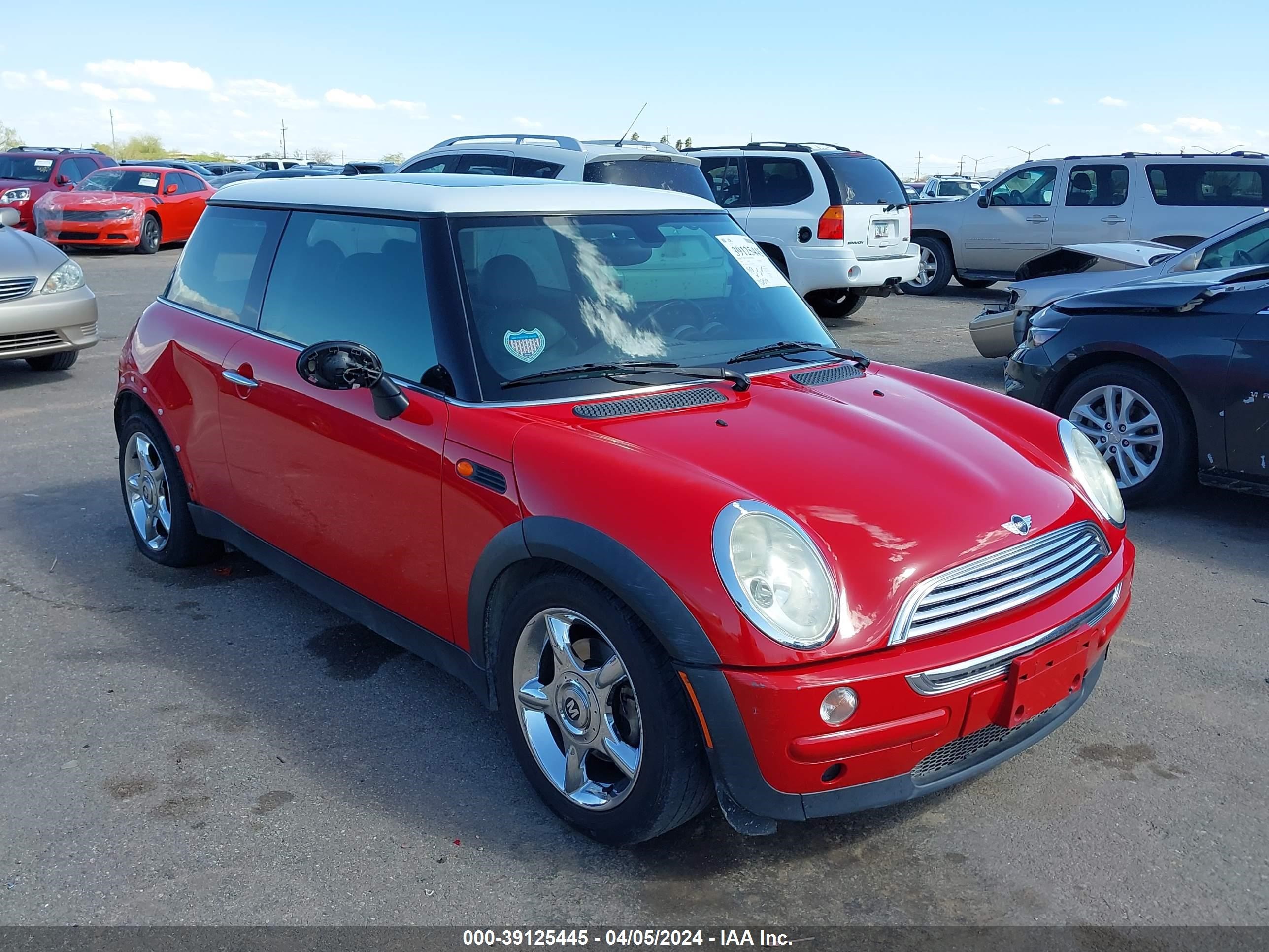 MINI COOPER 2004 wmwrc33414tc48826