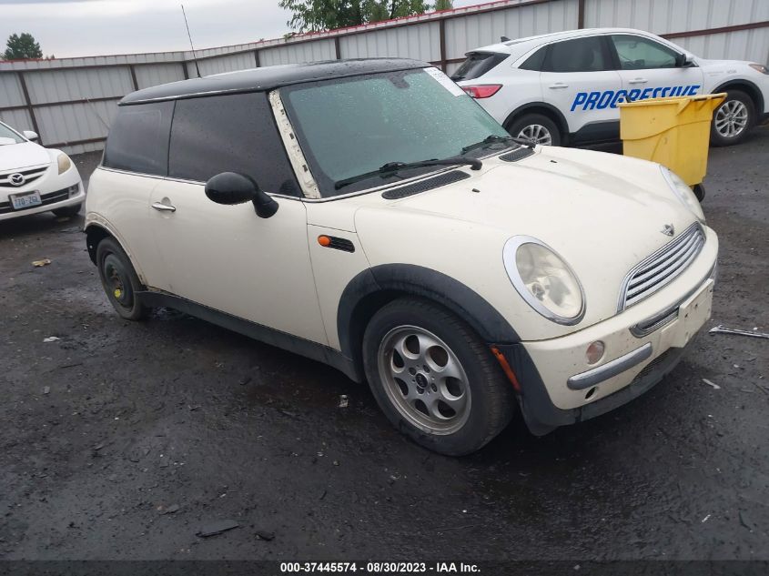 MINI COOPER 2004 wmwrc33414tc51497