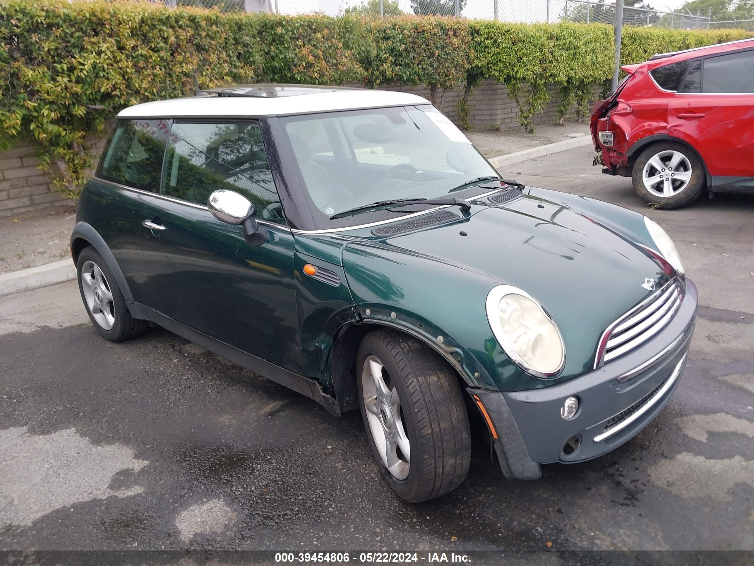 MINI COOPER 2005 wmwrc33425tc58136