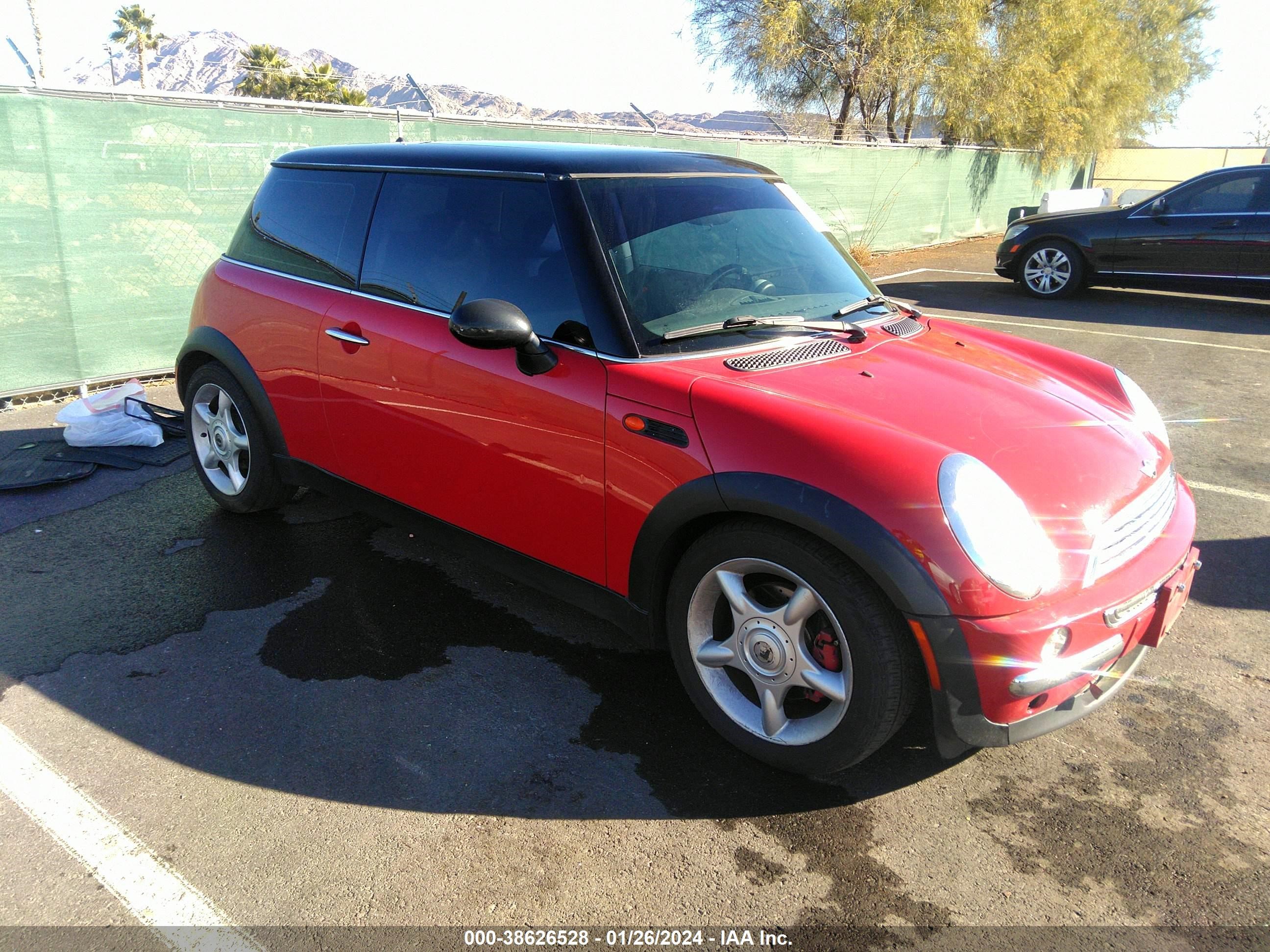 MINI COOPER 2004 wmwrc33434tj57621