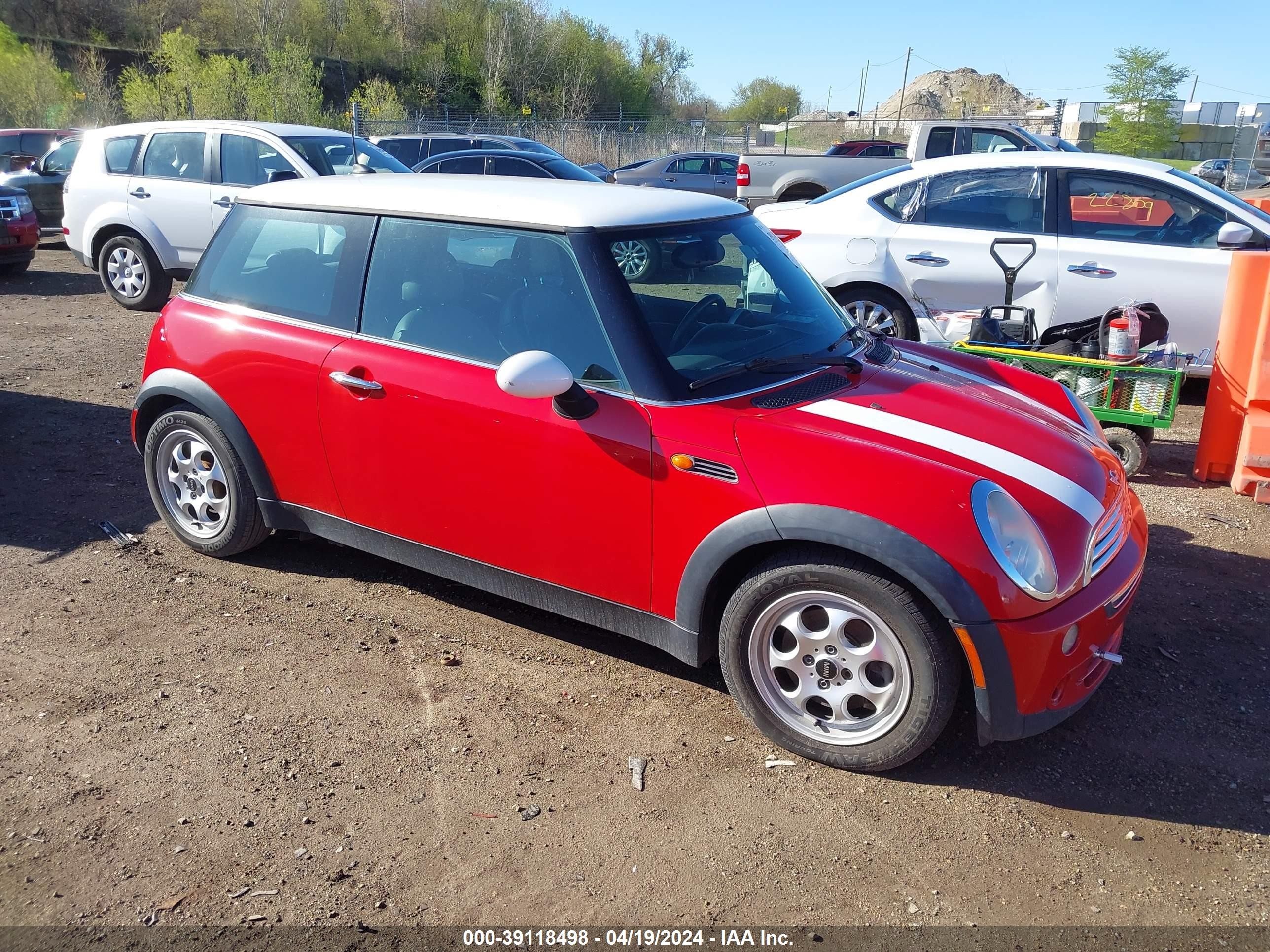 MINI COOPER 2005 wmwrc33445tj64689