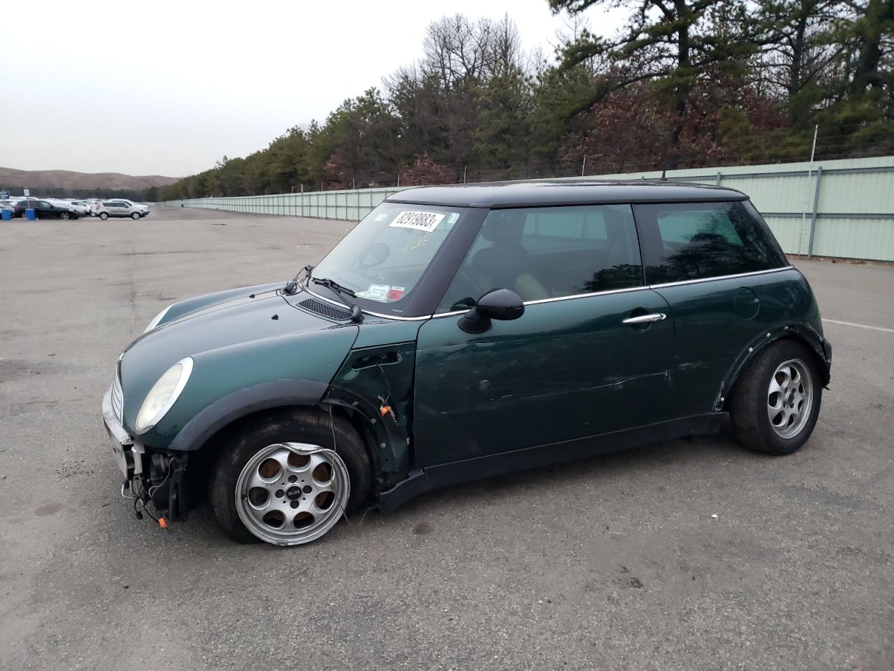 MINI COOPER 2003 wmwrc33453tj52306