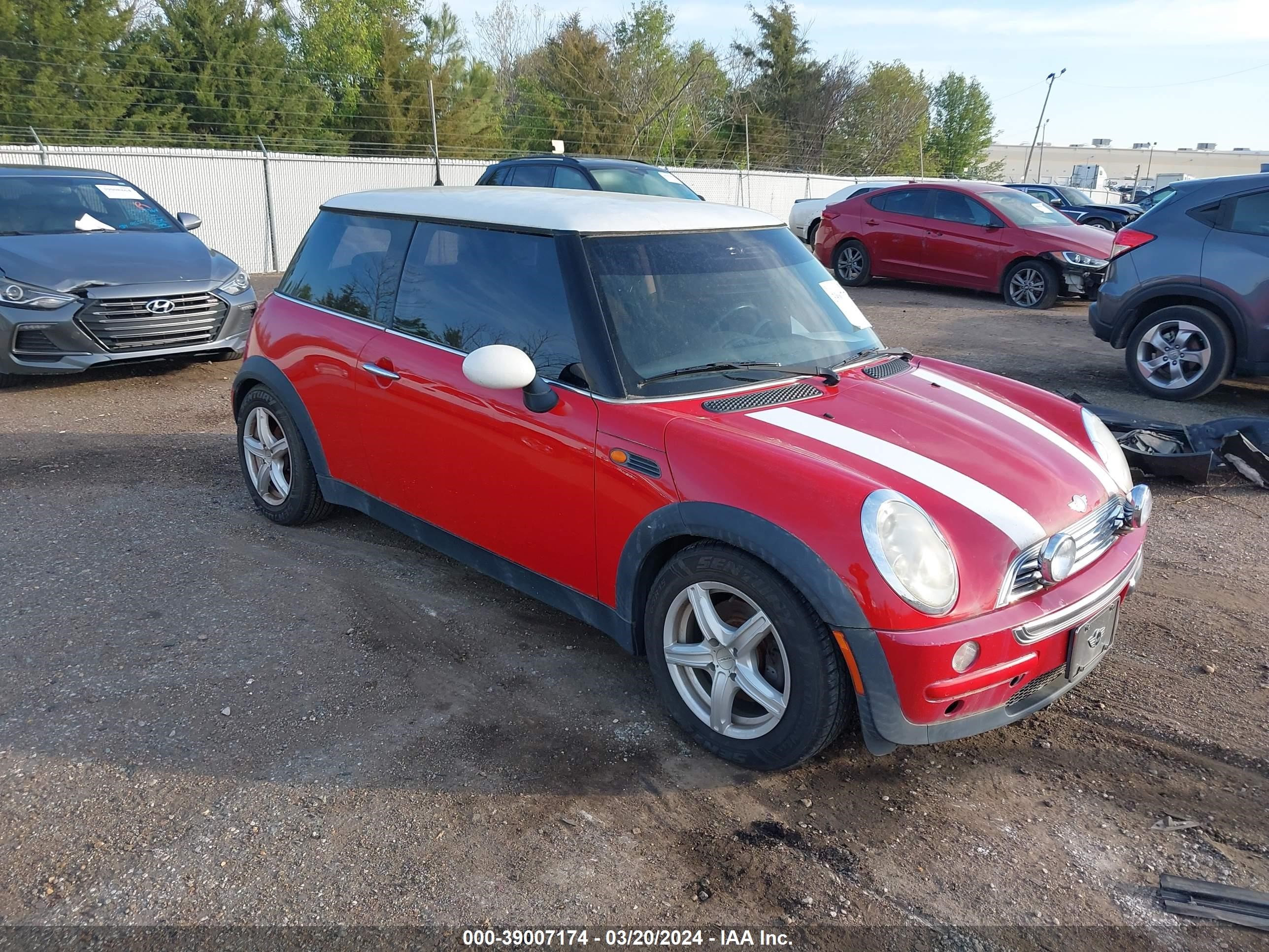 MINI COOPER 2004 wmwrc33454tc50448