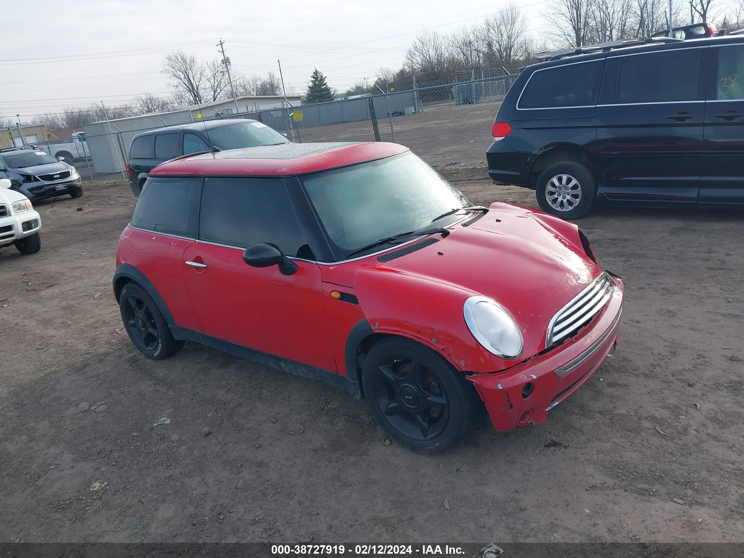 MINI COOPER 2005 wmwrc33455tc56994