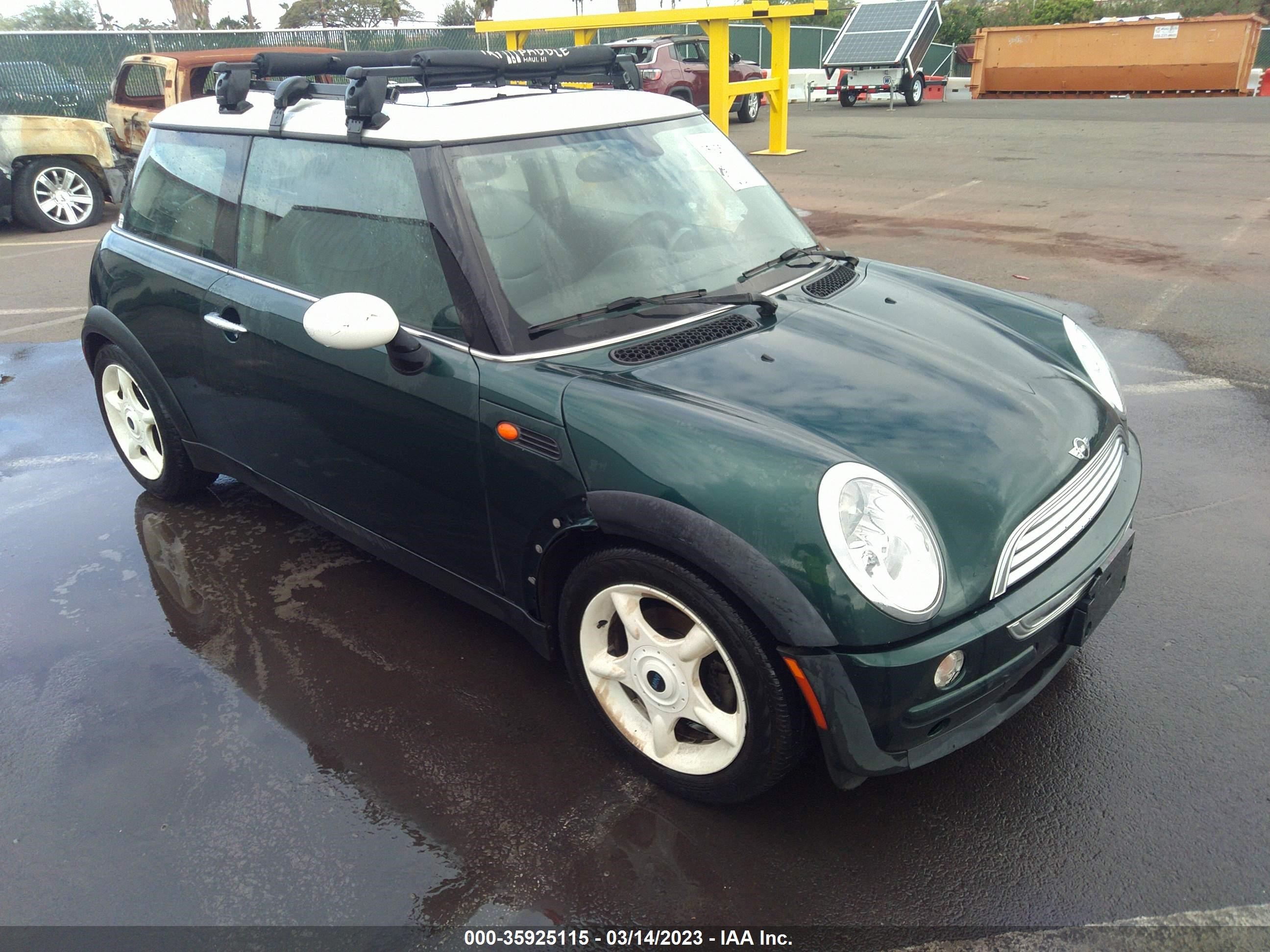 MINI HARD TOP 2003 wmwrc33473tc45119