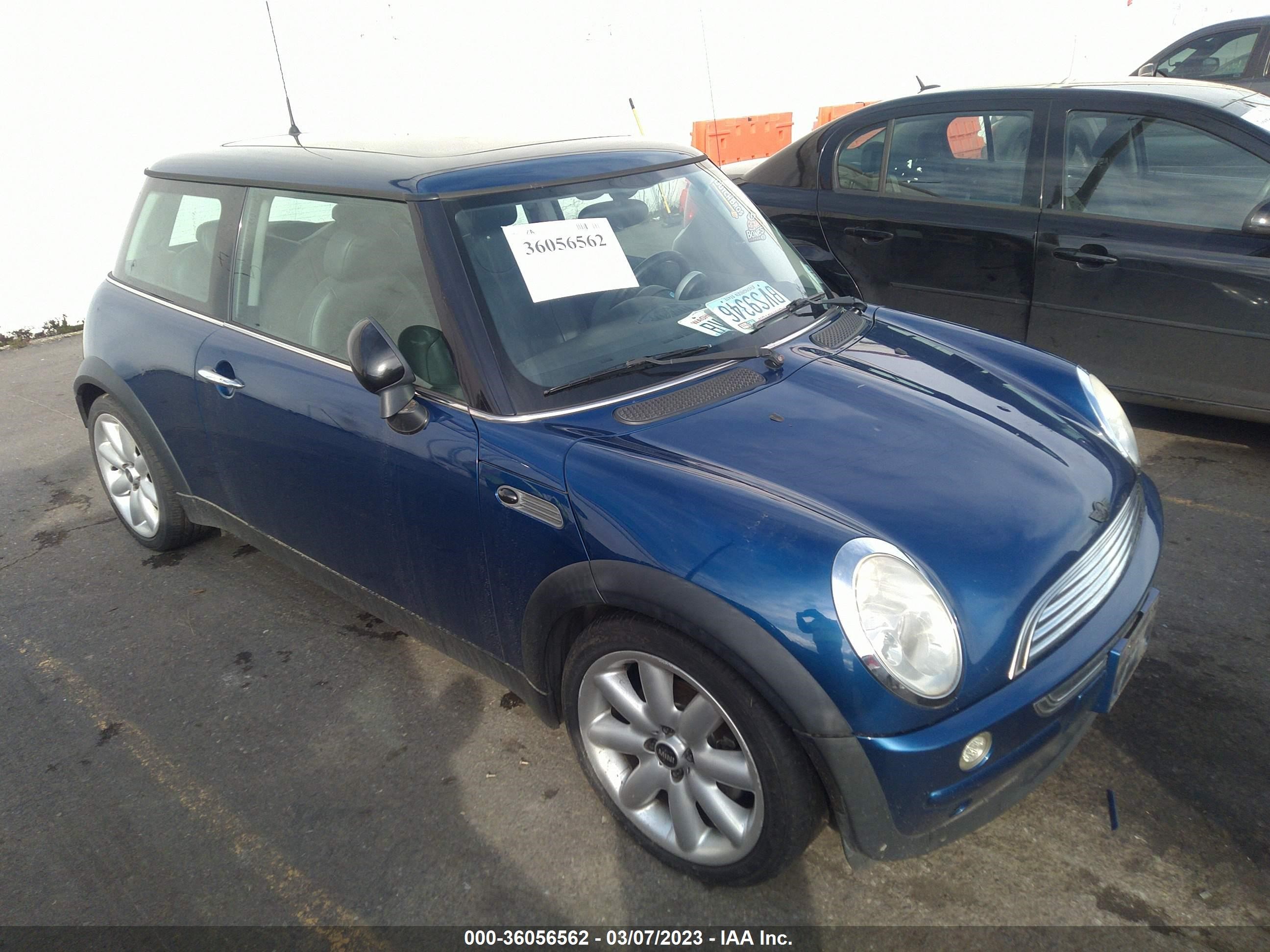 MINI HARD TOP 2003 wmwrc33473tc47582