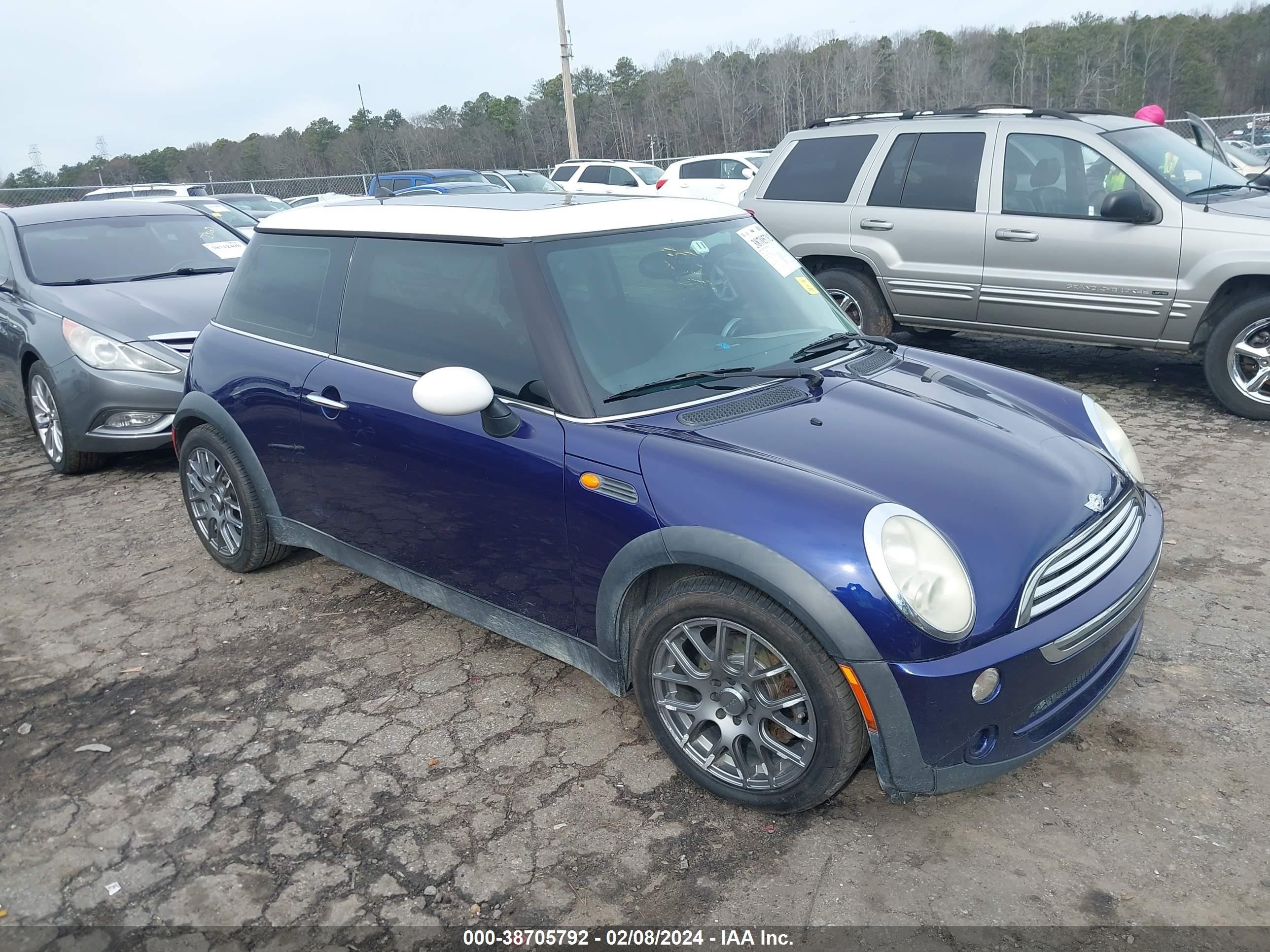 MINI COOPER 2005 wmwrc33475tc58262