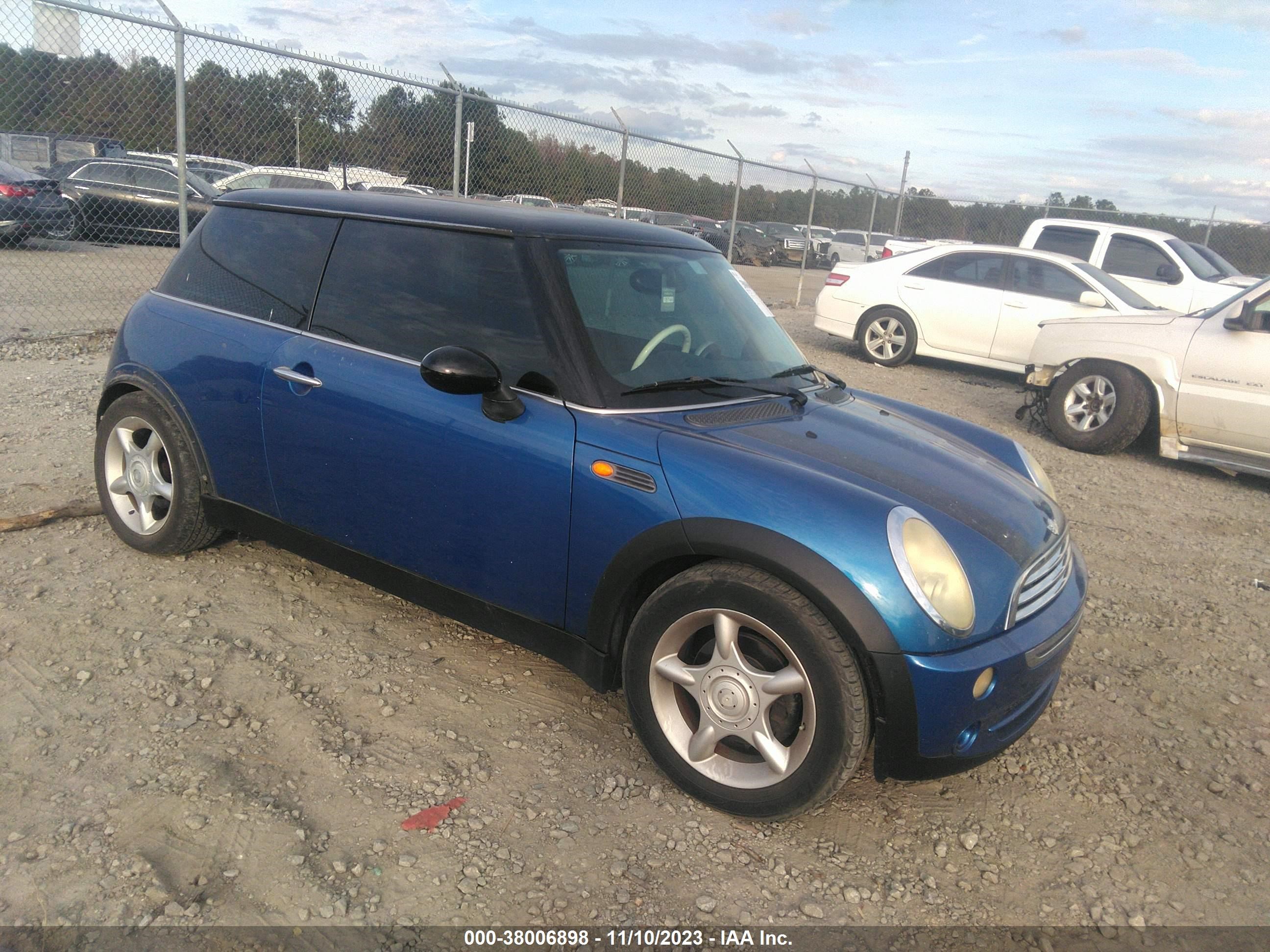 MINI COOPER 2006 wmwrc33516tk71290