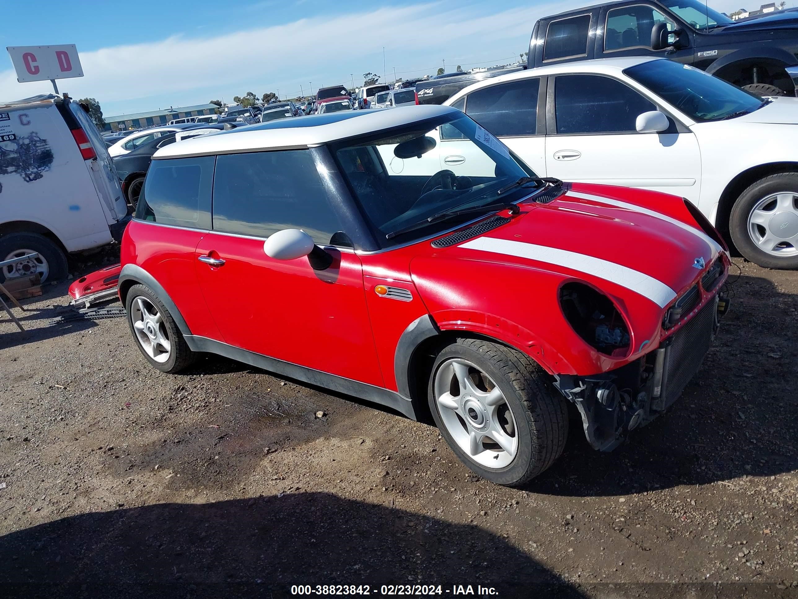 MINI COOPER 2005 wmwrc33565tj71328