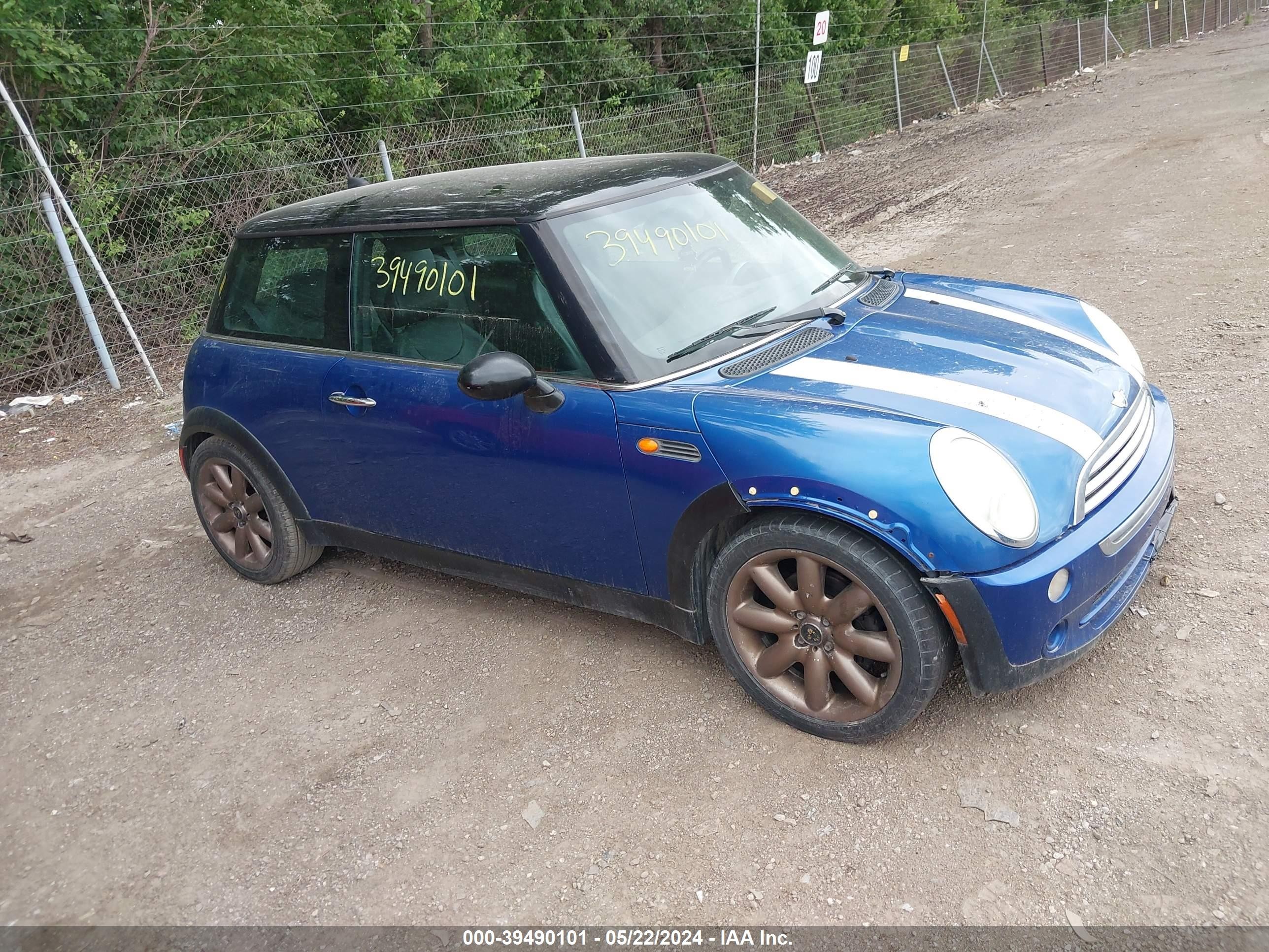 MINI COOPER 2005 wmwrc33565tk61708