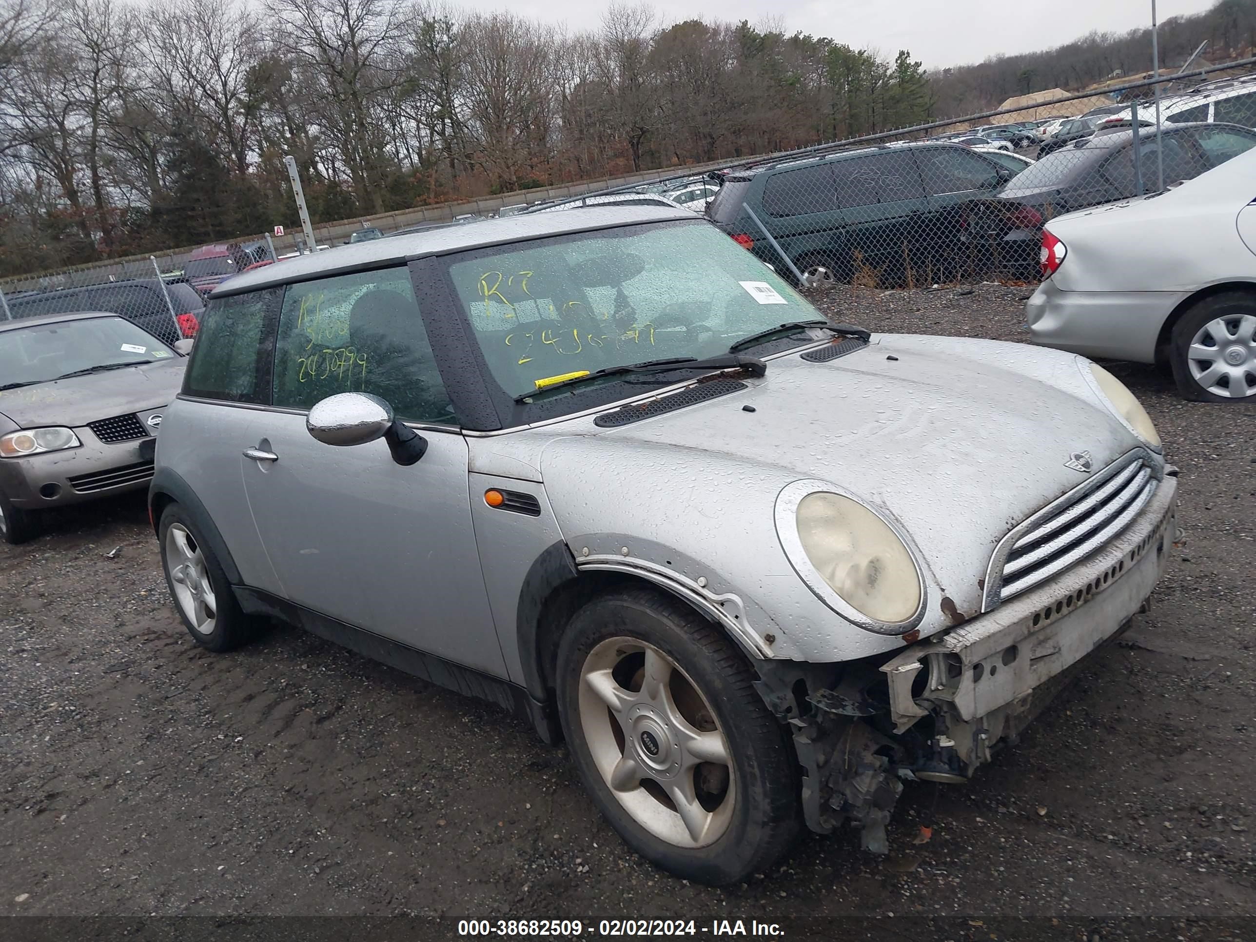 MINI COOPER 2005 wmwrc33575tj72908