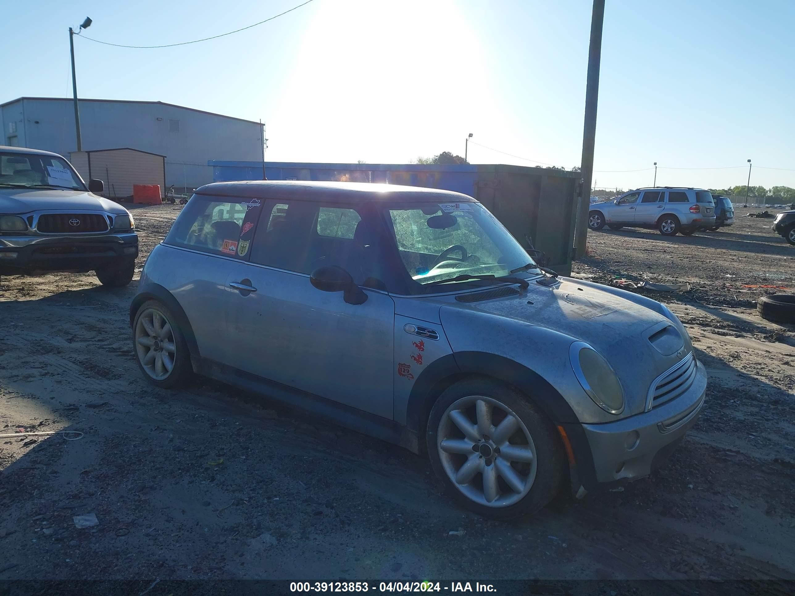 MINI COOPER 2003 wmwre33443td72744