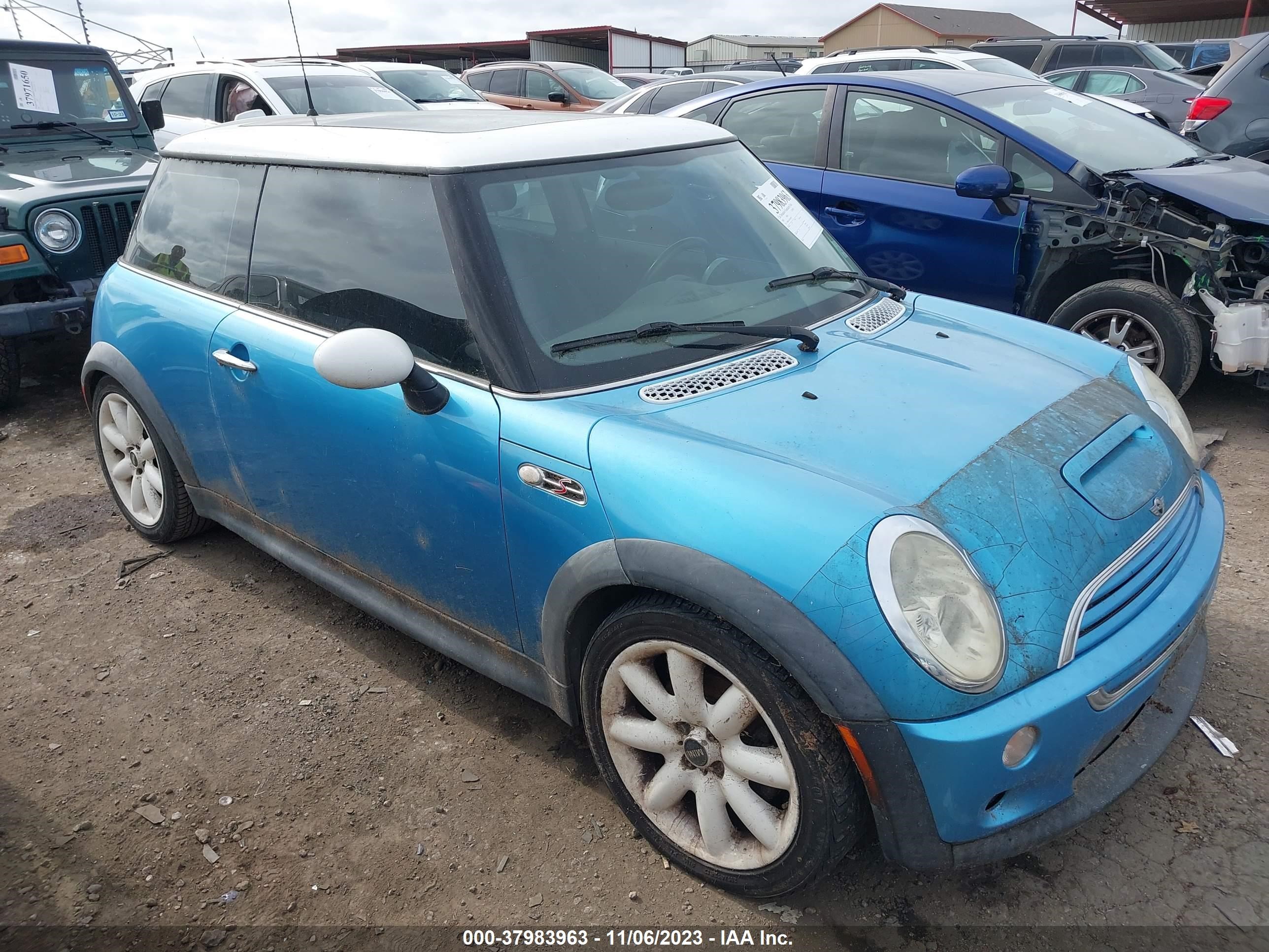 MINI COOPER 2002 wmwre33482td50972