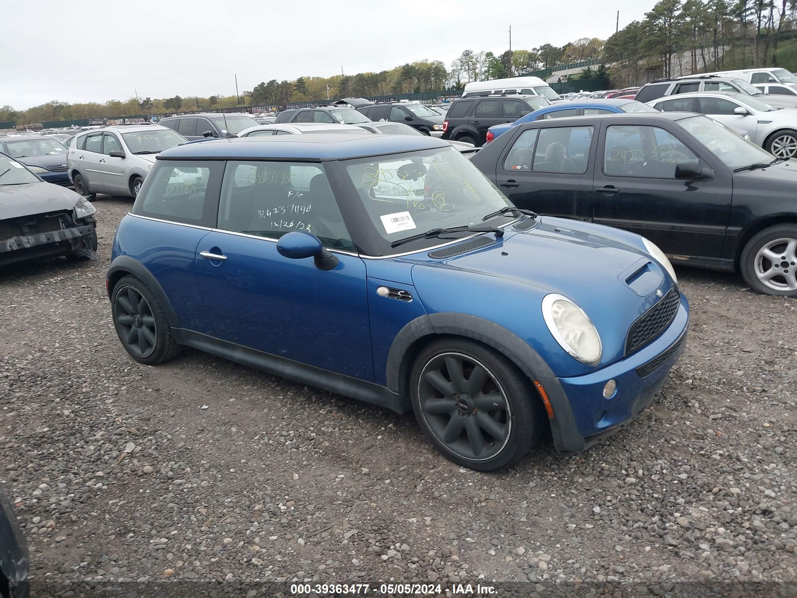 MINI COOPER 2005 wmwre33505tg99220