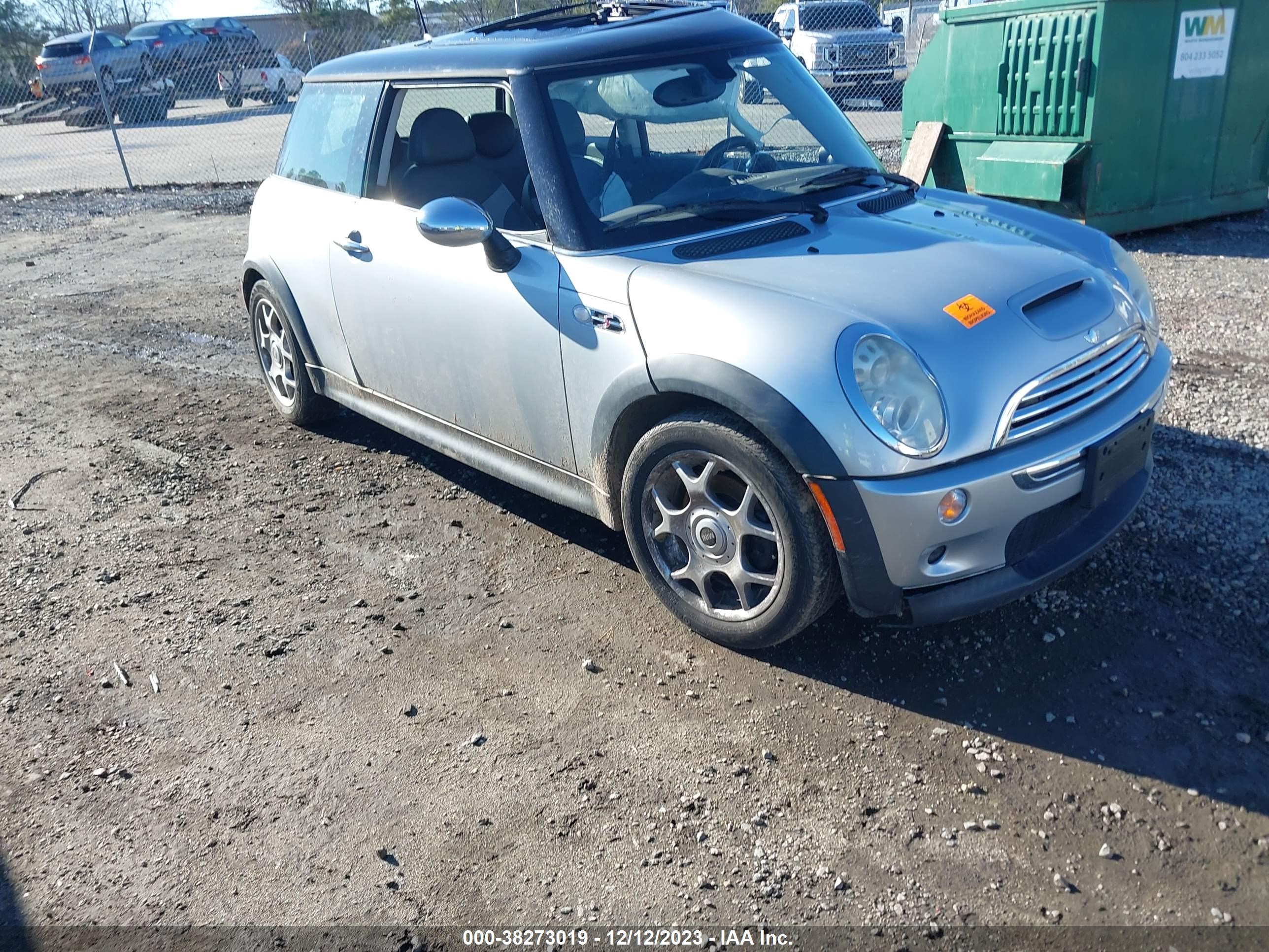 MINI COOPER 2006 wmwre33576tj38320