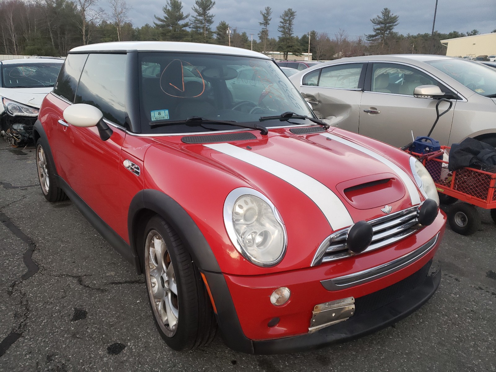 MINI COOPER S 2006 wmwre33596tl23033