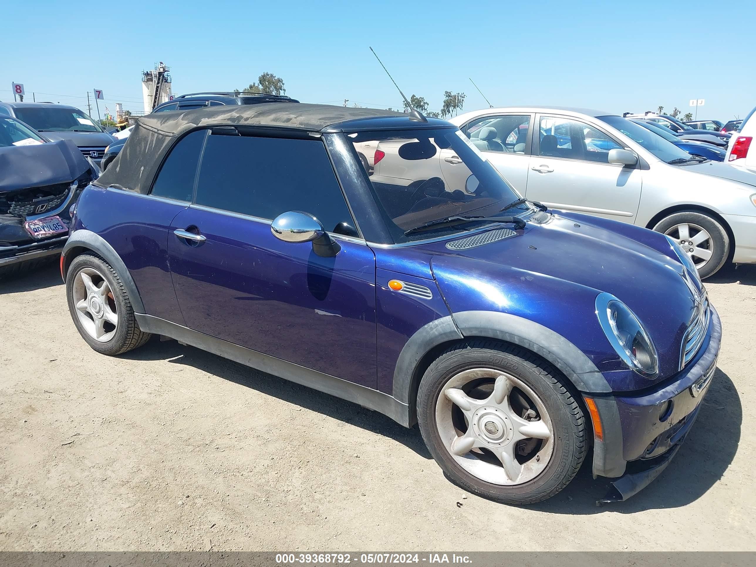 MINI COOPER 2005 wmwrf33425tf60632