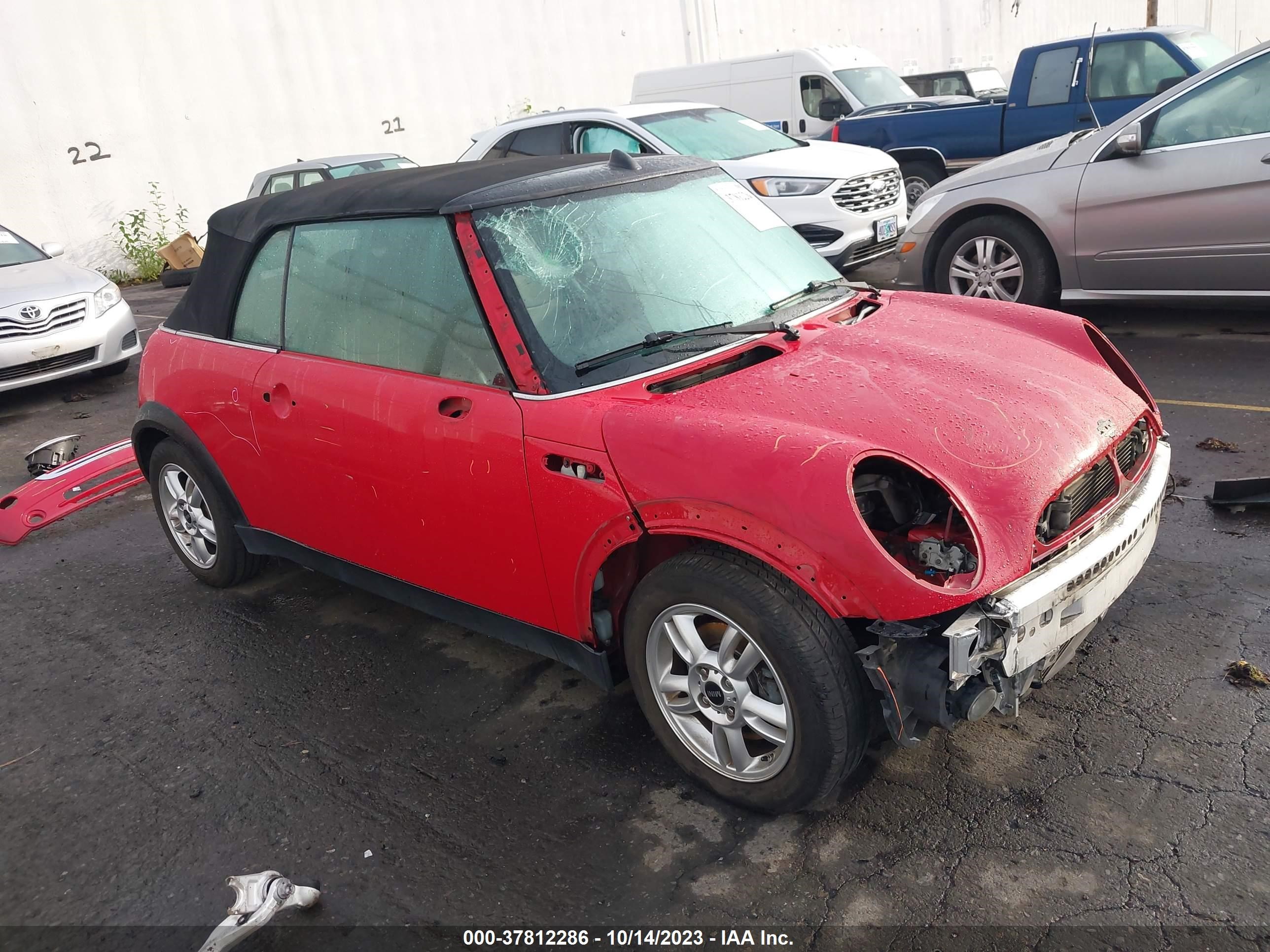 MINI COOPER 2006 wmwrf33516tg14190