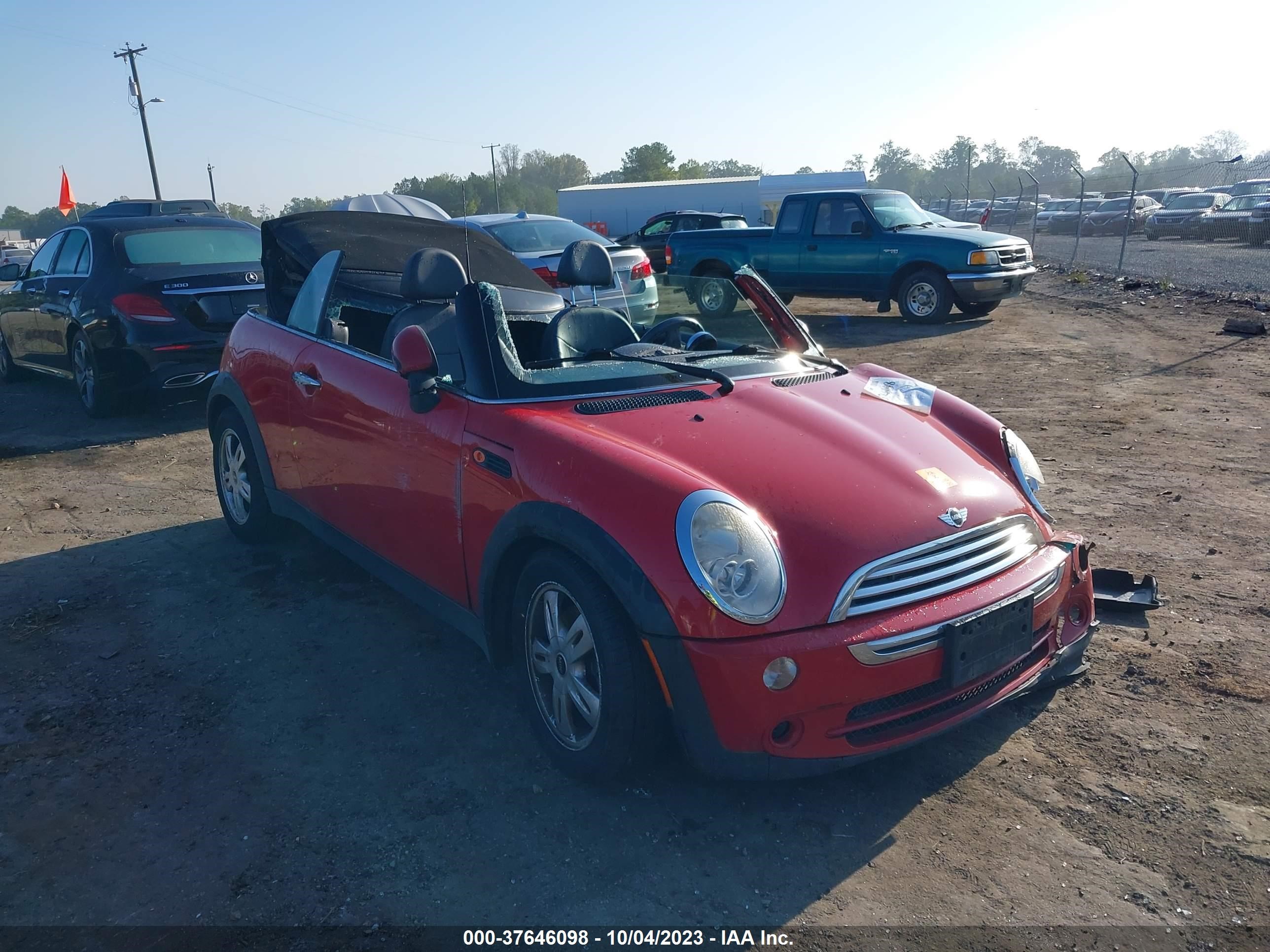 MINI COOPER 2006 wmwrf33516tg15467