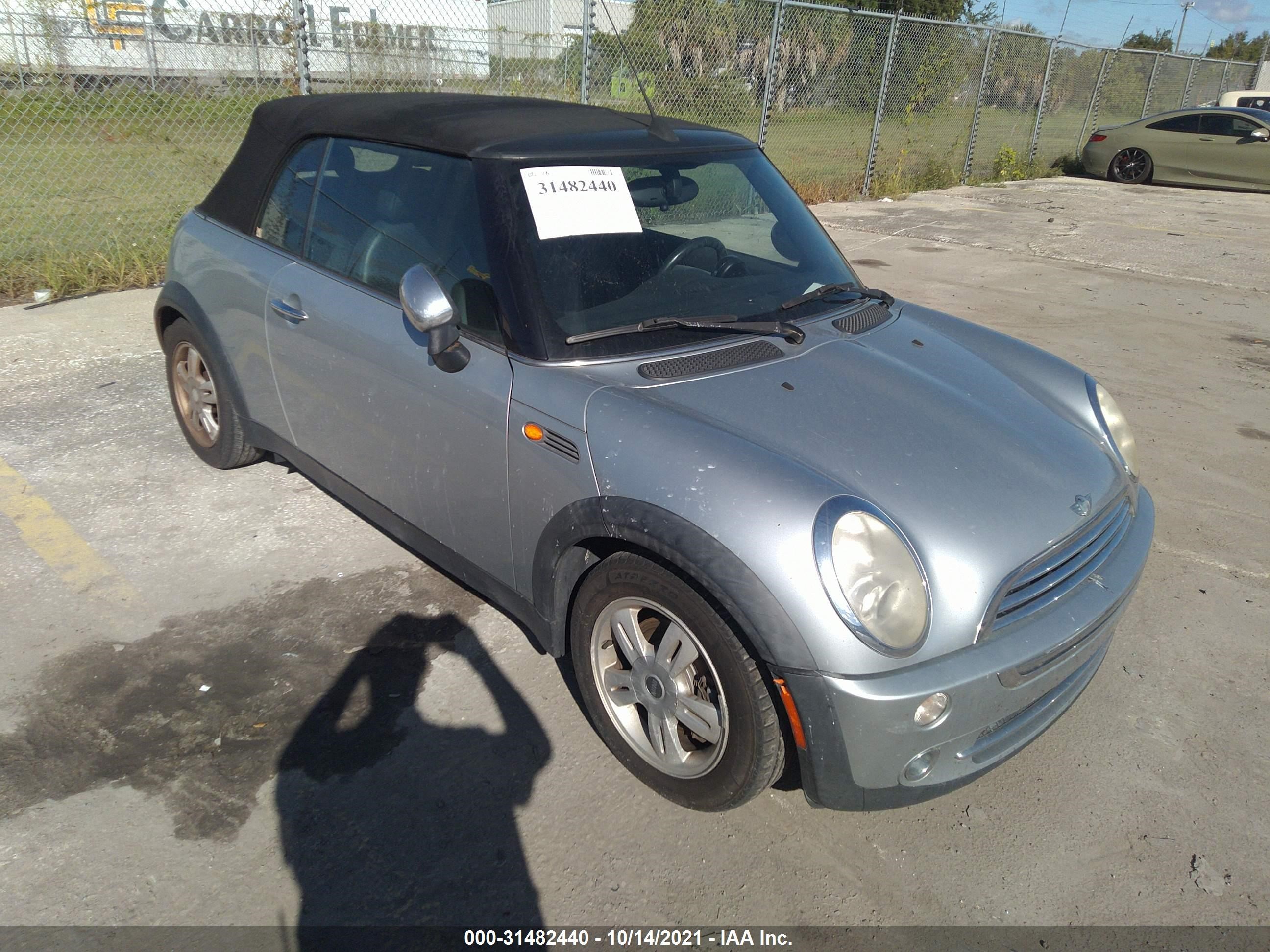 MINI COOPER 2005 wmwrf33575tf63020