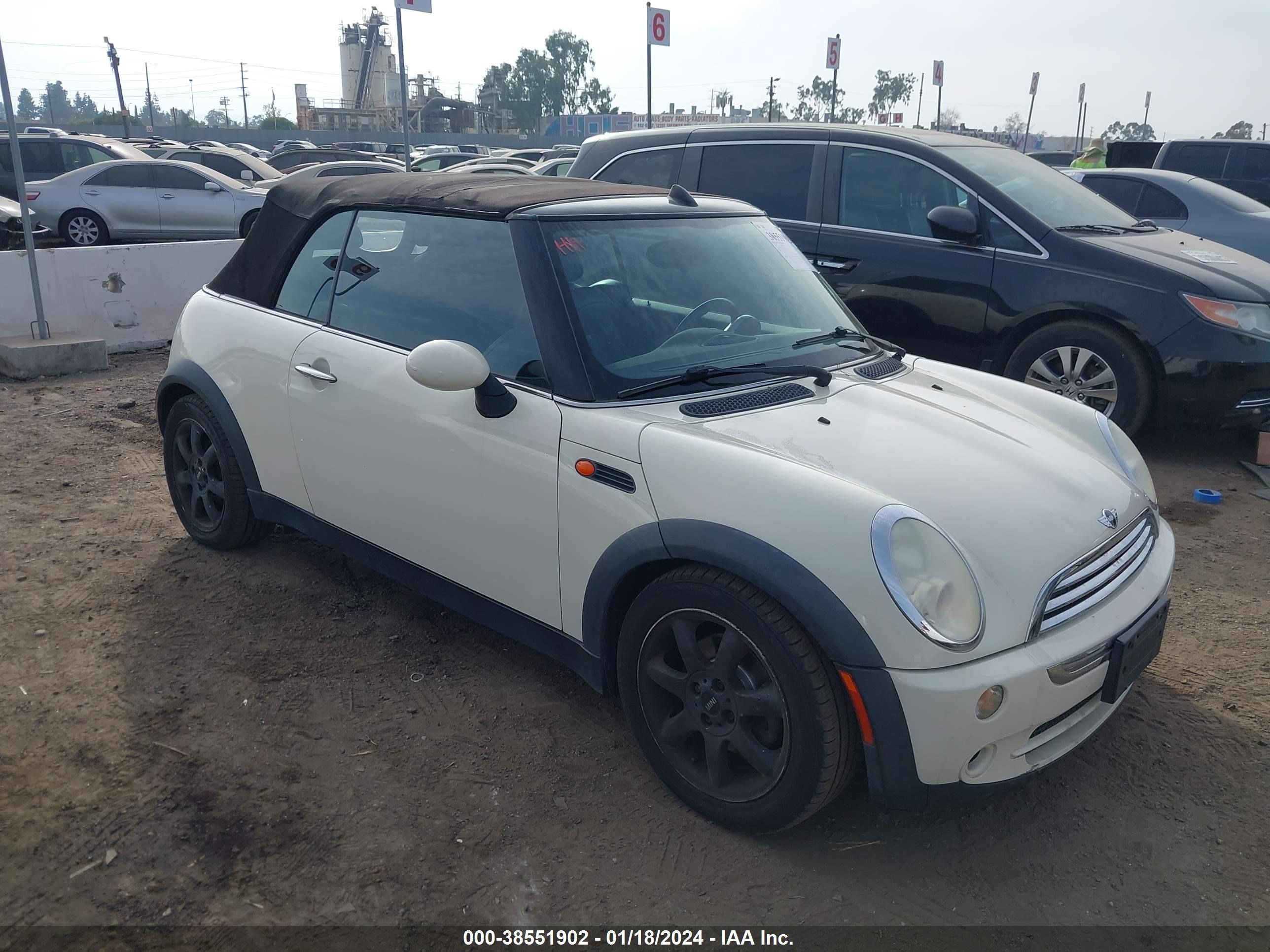 MINI COOPER 2007 wmwrf33597tg16593