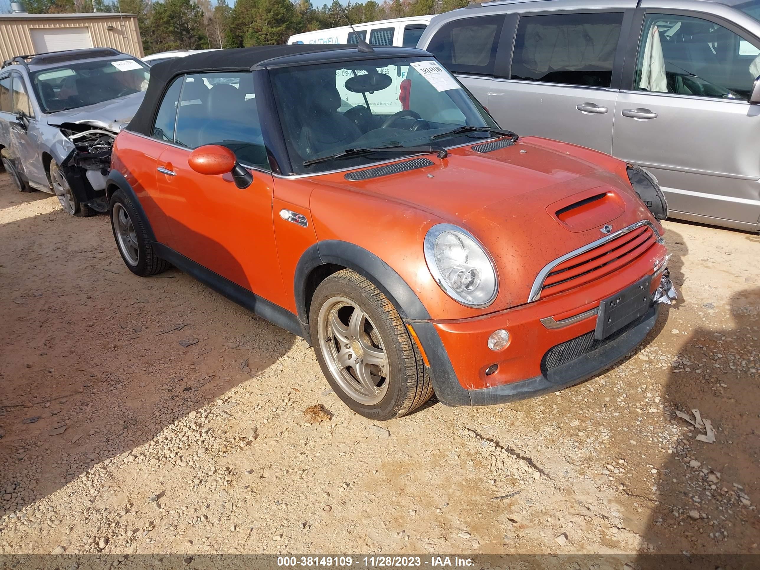 MINI COOPER 2005 wmwrh33465tf83339