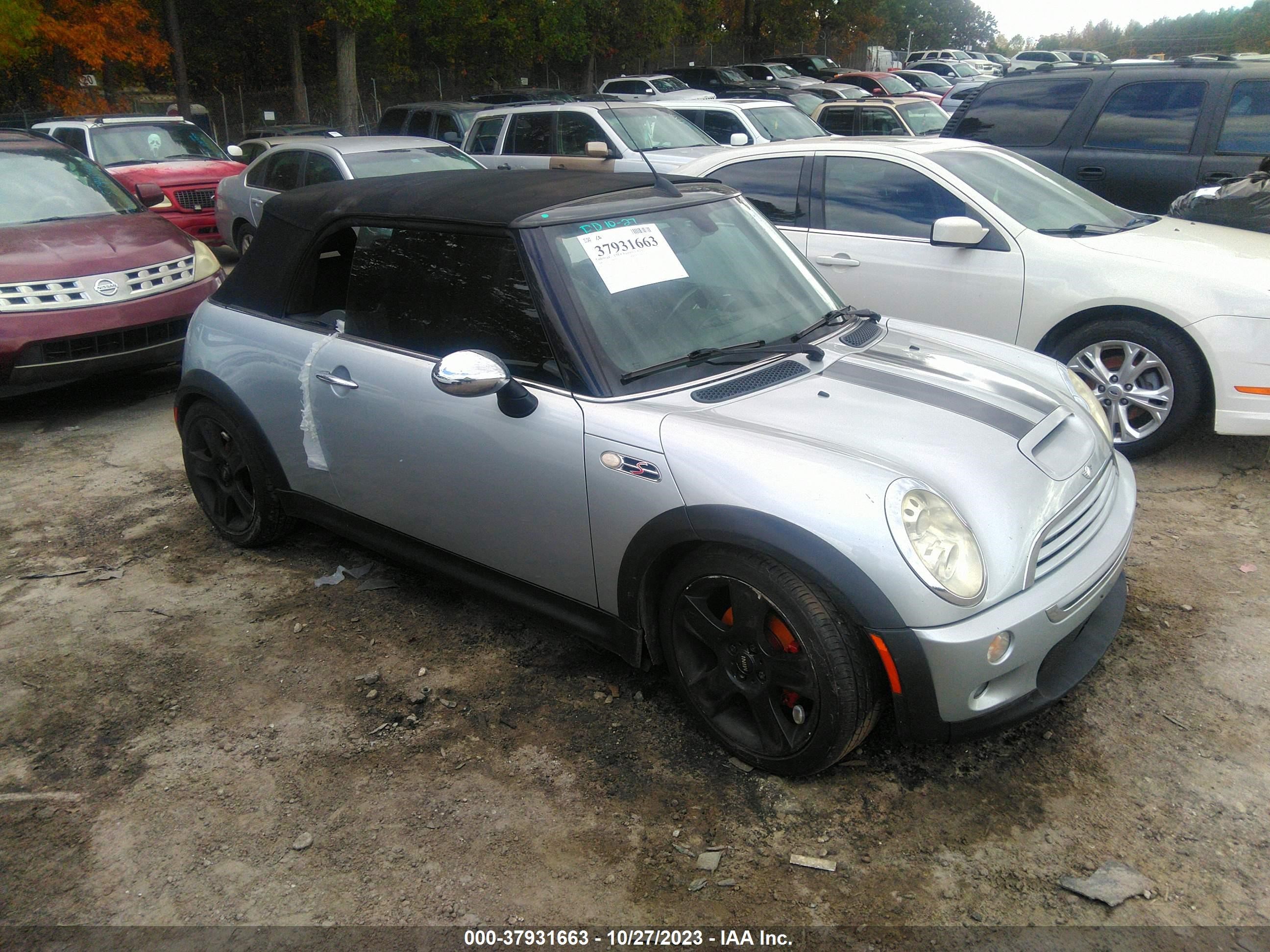 MINI COOPER 2006 wmwrh33526tk59134