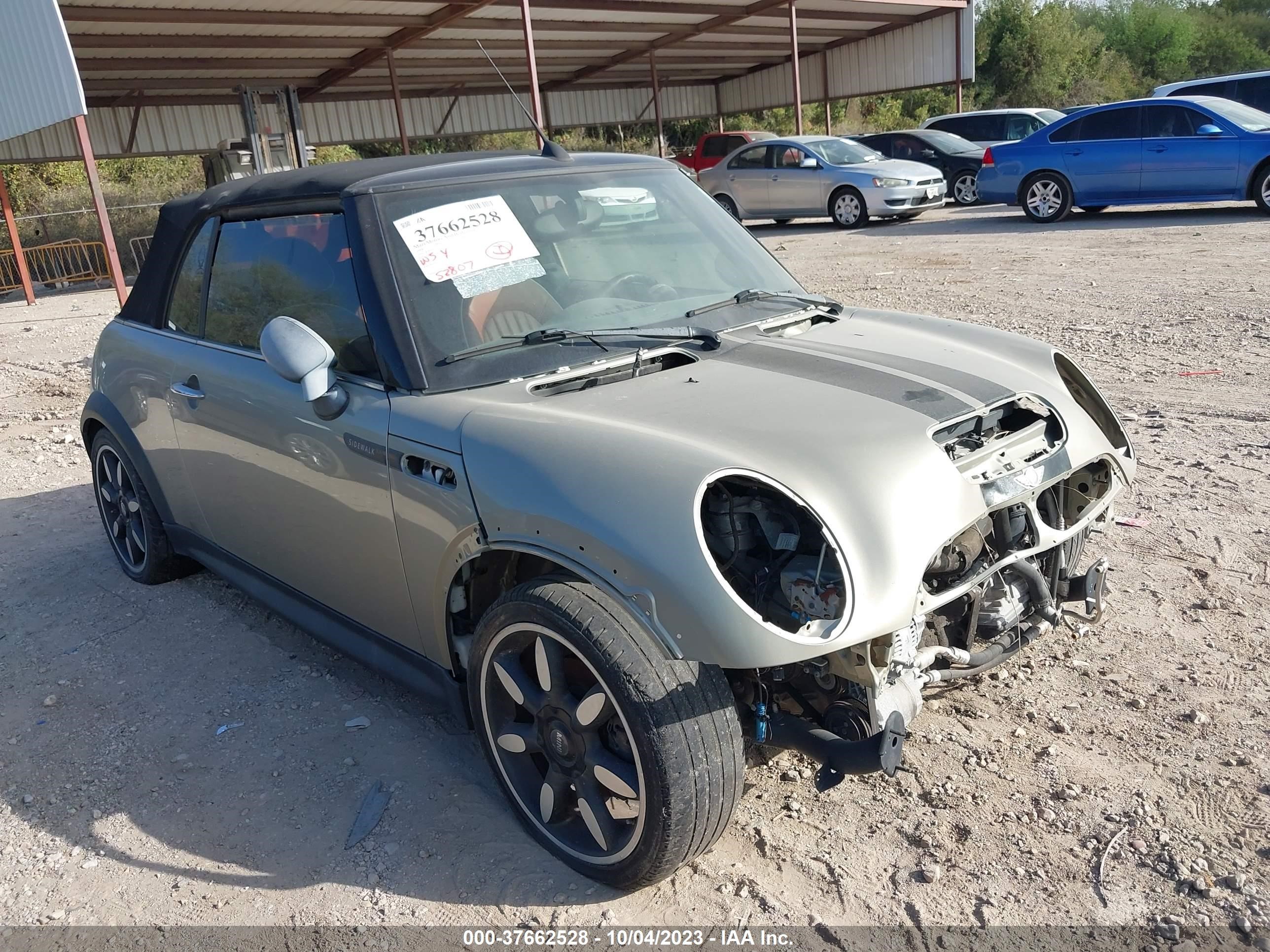 MINI COOPER 2008 wmwrh33528tl97470