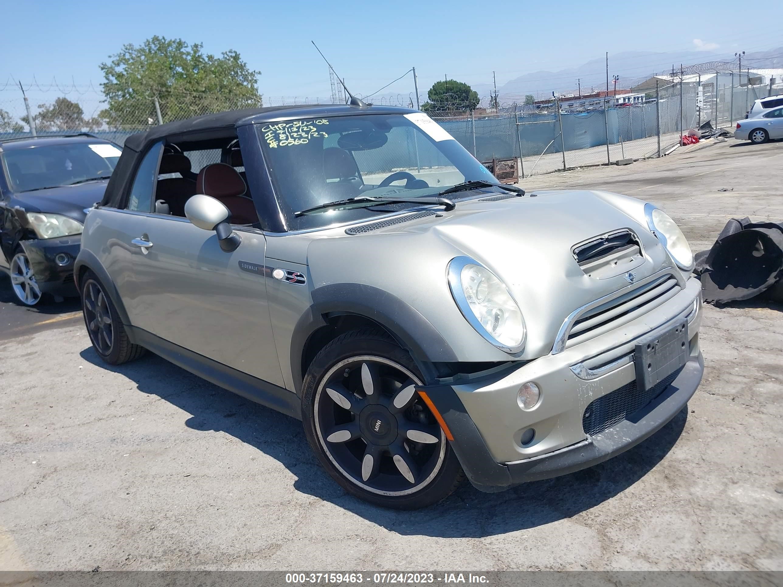 MINI COOPER 2008 wmwrh33528tu80560