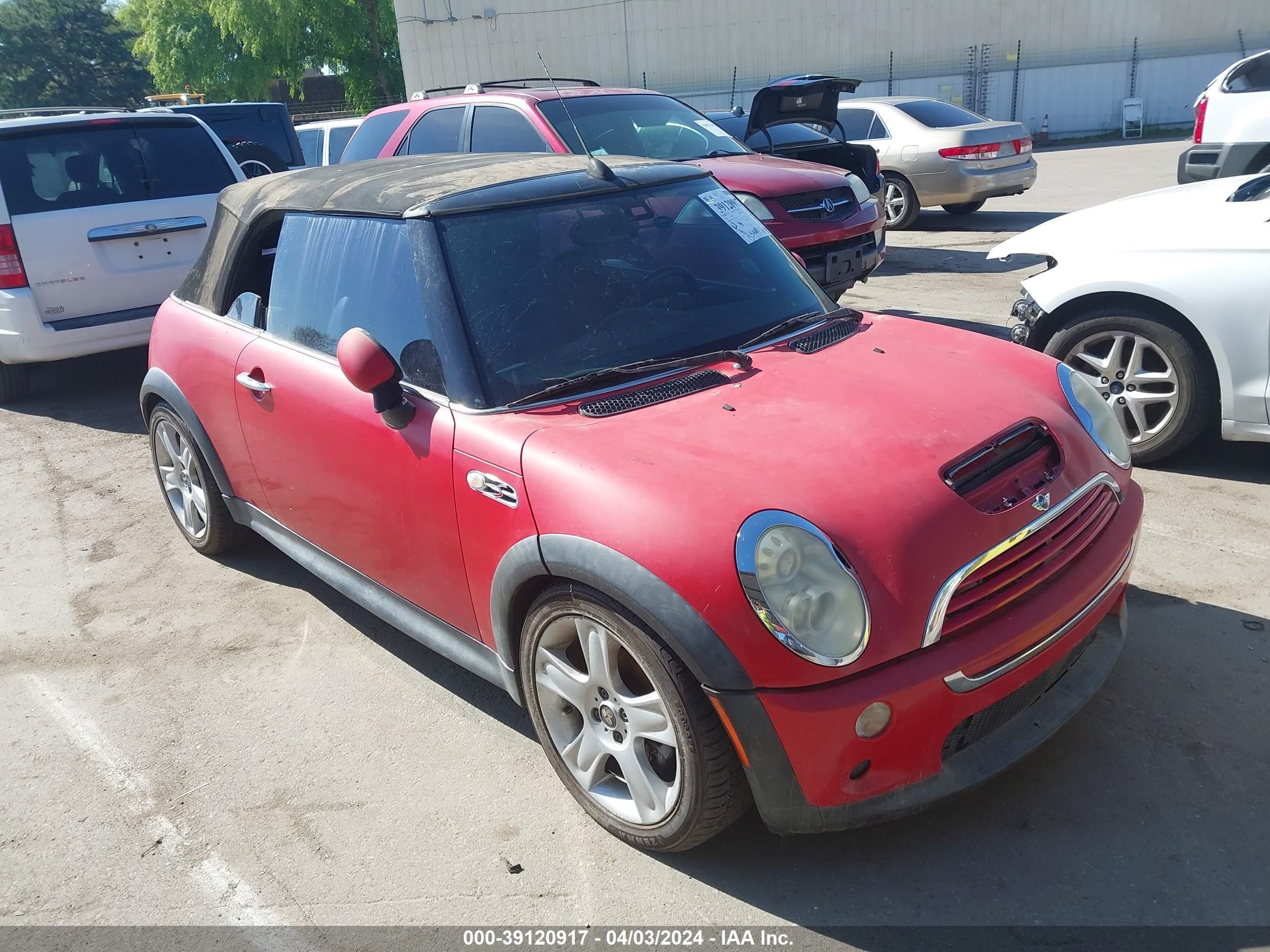 MINI COOPER 2006 wmwrh33556tk57443