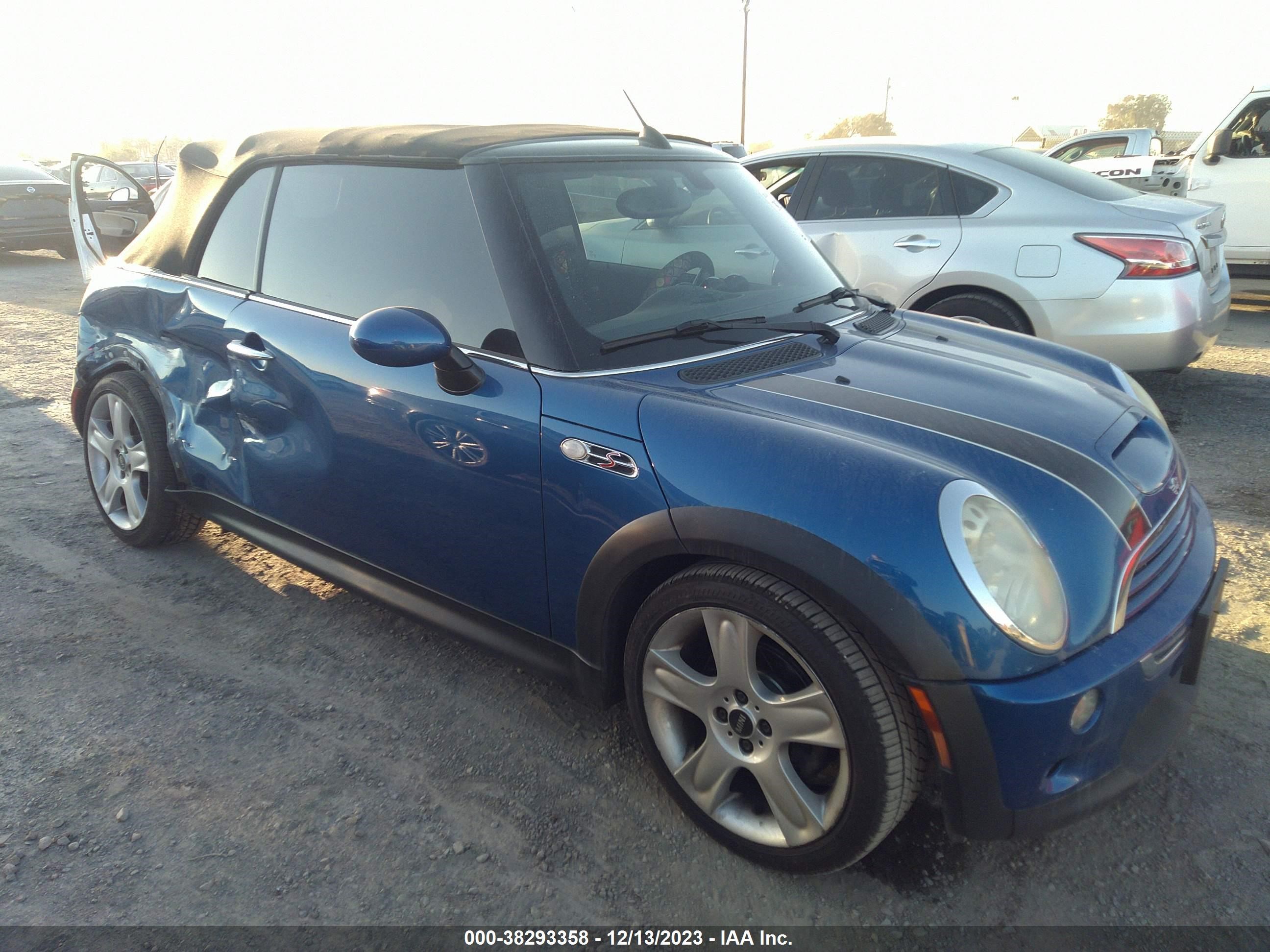 MINI COOPER 2005 wmwrh33565tf84810