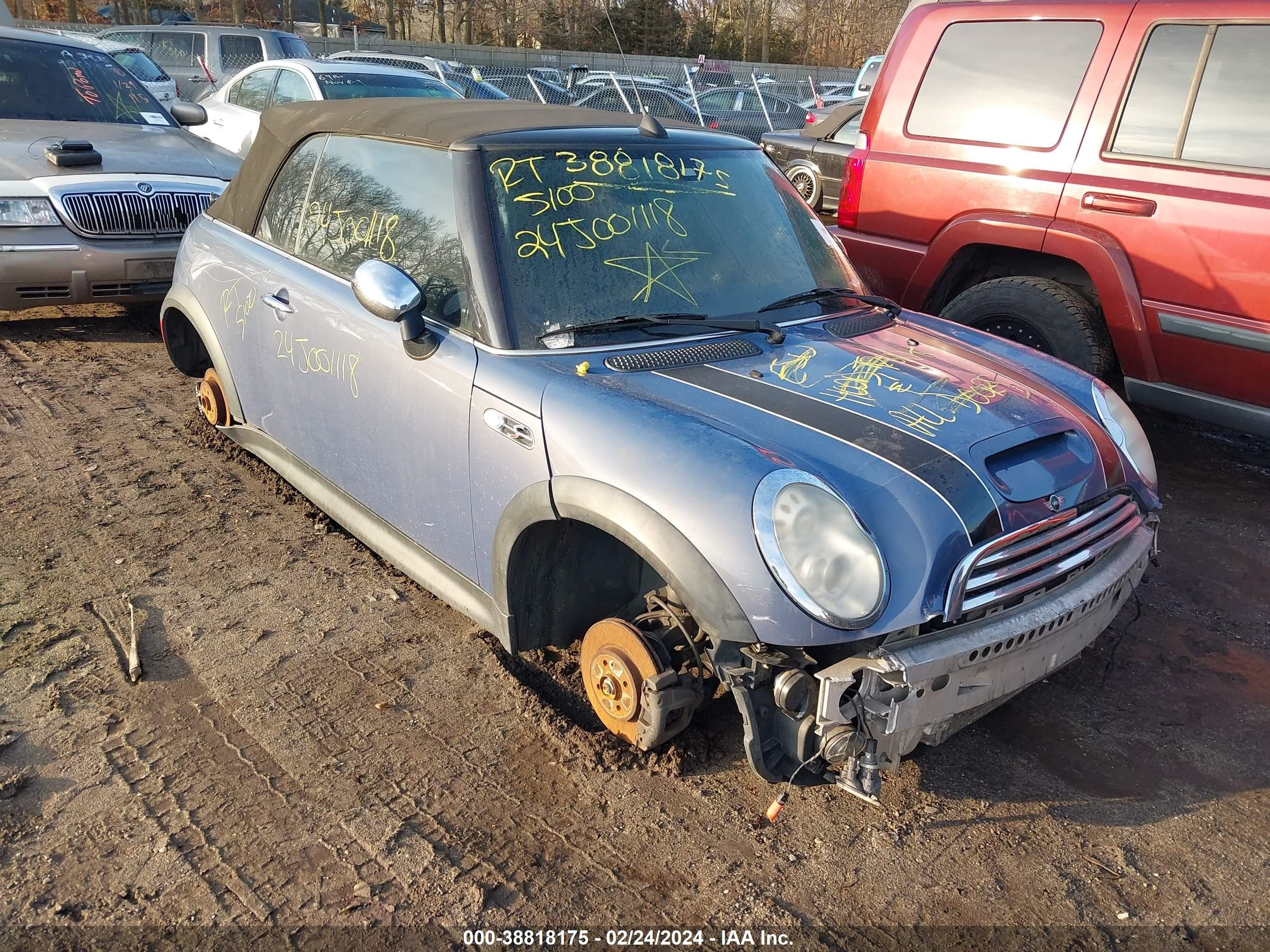 MINI COOPER 2006 wmwrh33596tf89971