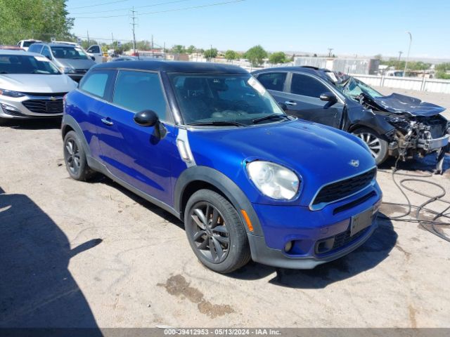 MINI PACEMAN 2013 wmwss5c50dwn49172