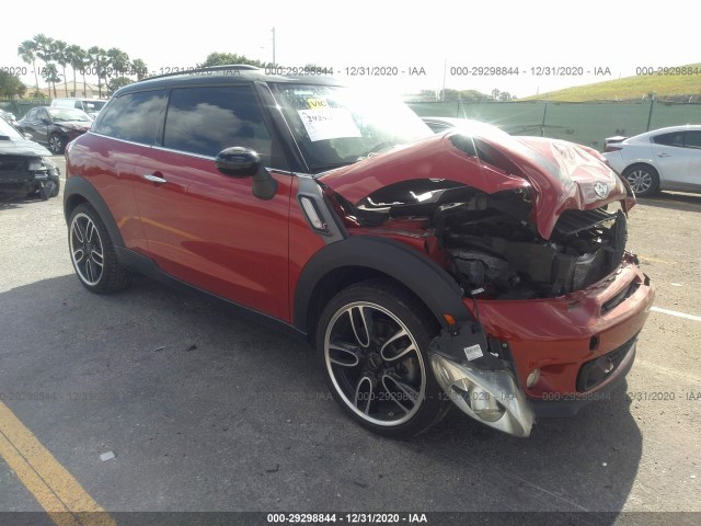 MINI COOPER PACEMAN 2014 wmwss5c51ewn67066