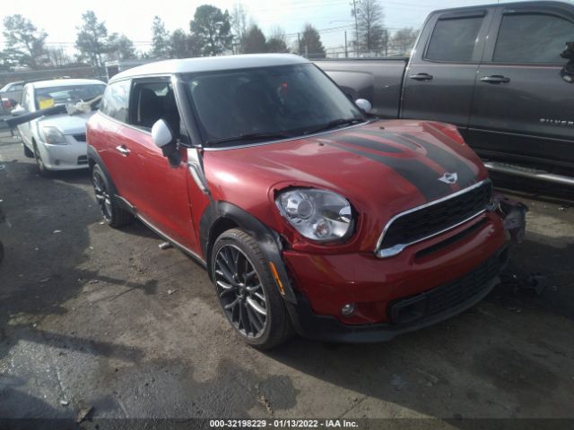 MINI COOPER PACEMAN 2014 wmwss5c53ewn67067