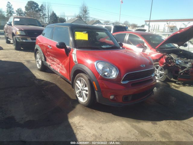 MINI COOPER PACEMAN 2013 wmwss5c54dwn66492