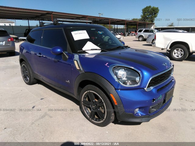 MINI COOPER PACEMAN 2013 wmwss7c58dwn51490