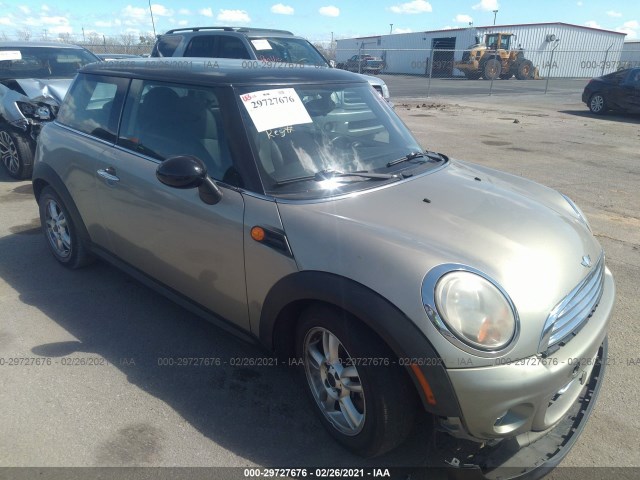 MINI COOPER HARDTOP 2011 wmwsu3c51bt182280