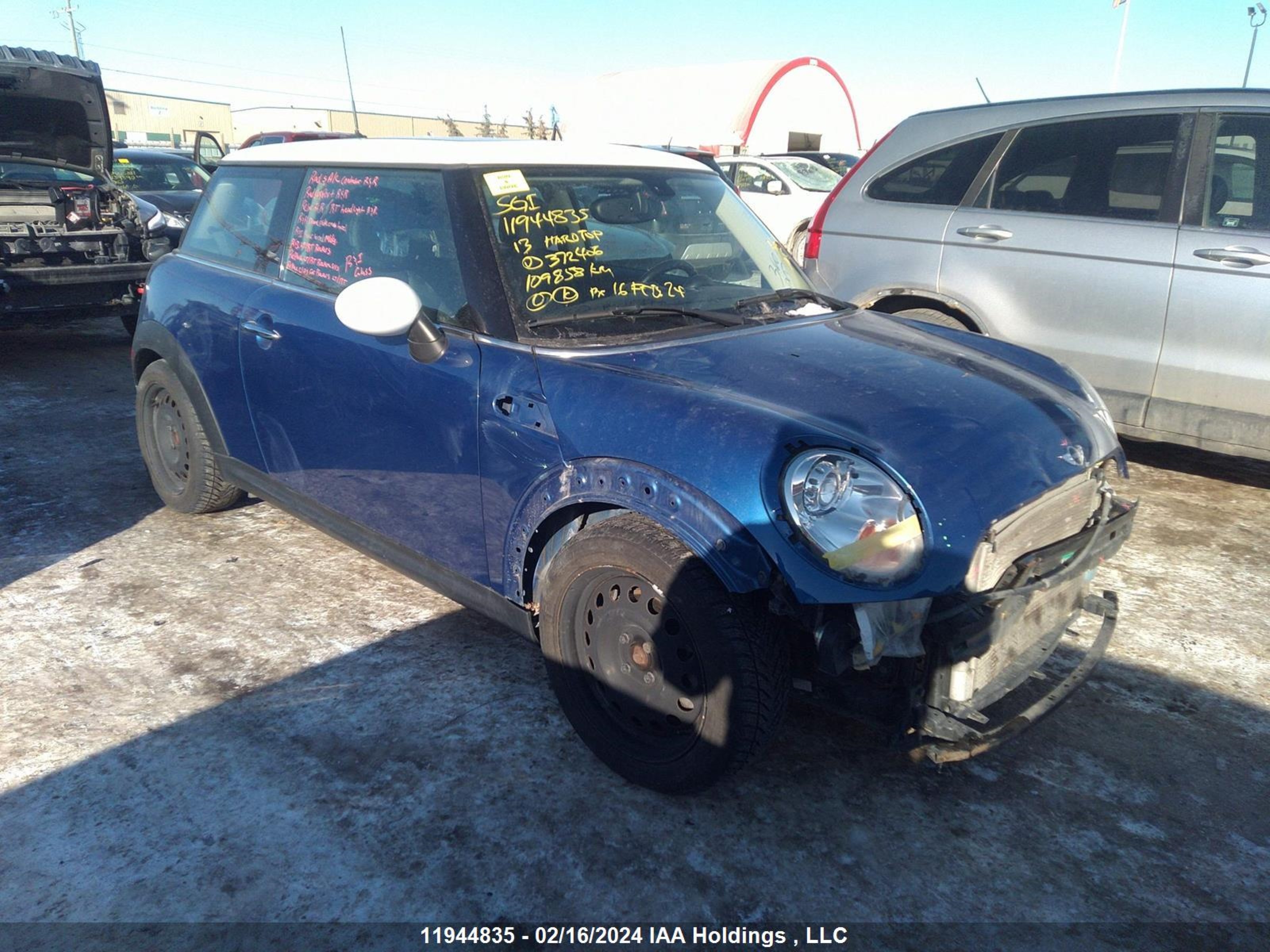 MINI HARD TOP 2013 wmwsu3c51dt372406