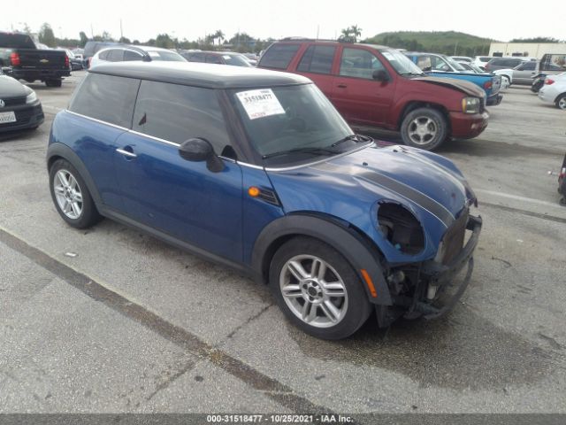 MINI COOPER HARDTOP 2013 wmwsu3c51dt549083