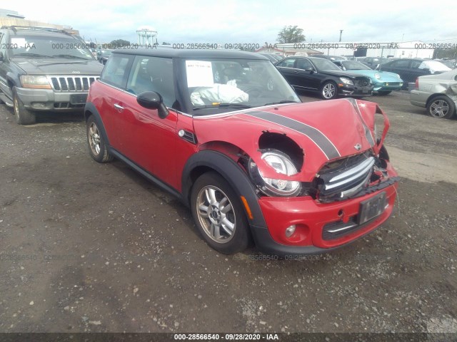 MINI COOPER HARDTOP 2013 wmwsu3c54dt548462