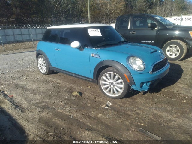 MINI COOPER HARDTOP 2013 wmwsv3c50dt391123