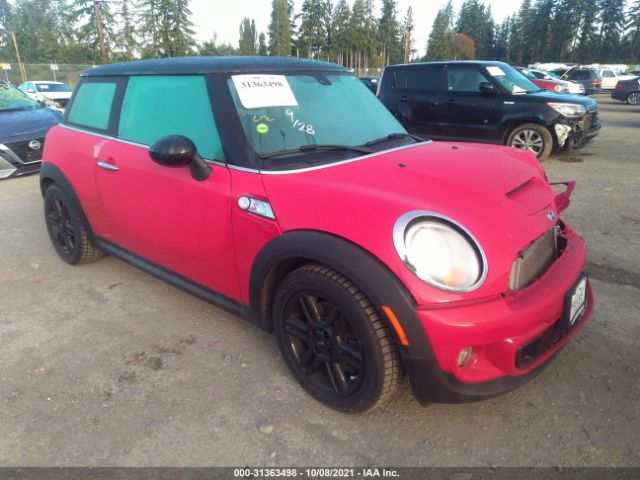 MINI COOPER HARDTOP 2013 wmwsv3c55dt391005