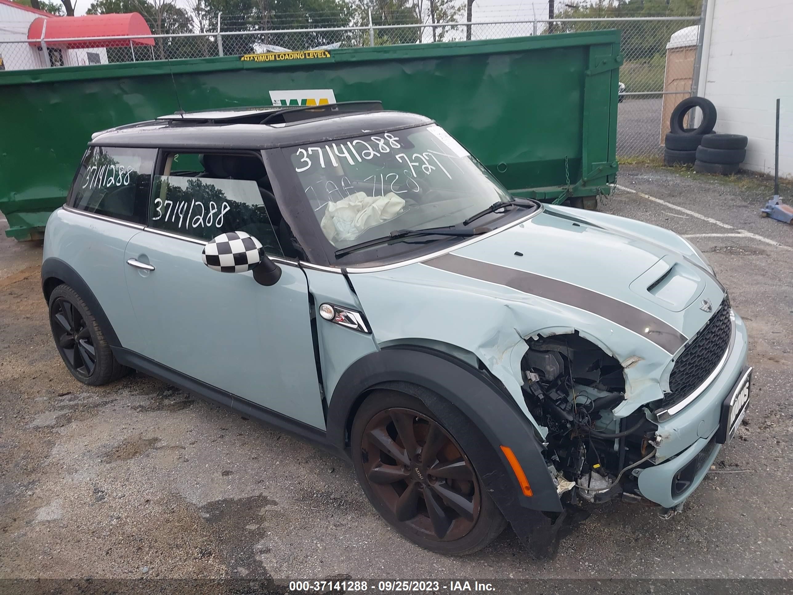 MINI HARD TOP 2012 wmwsv3c56ct387852