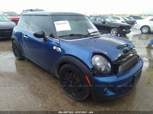 MINI COOPER HARDTOP 2013 wmwsv3c58dt393525