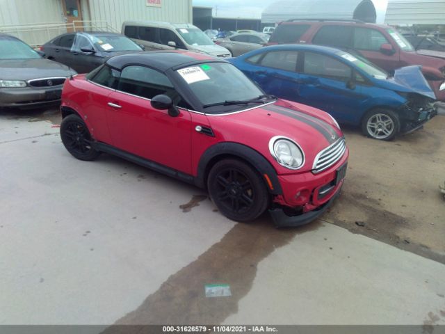 MINI COOPER COUPE 2013 wmwsx1c53dt623132